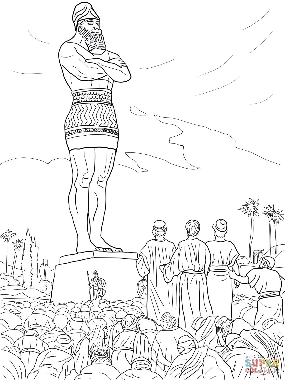 Nebuchadnezzar Coloring Page At GetColorings Free Printable Colorings Pages To Print And Color