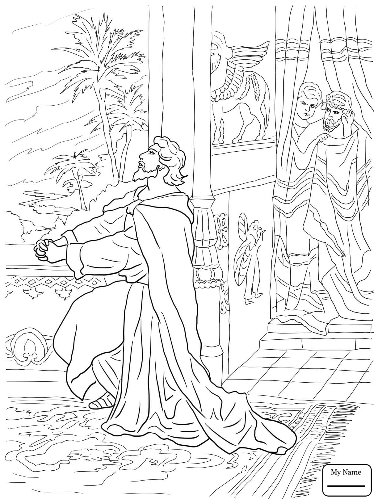 Nebuchadnezzar Coloring Pages Coloring Pages