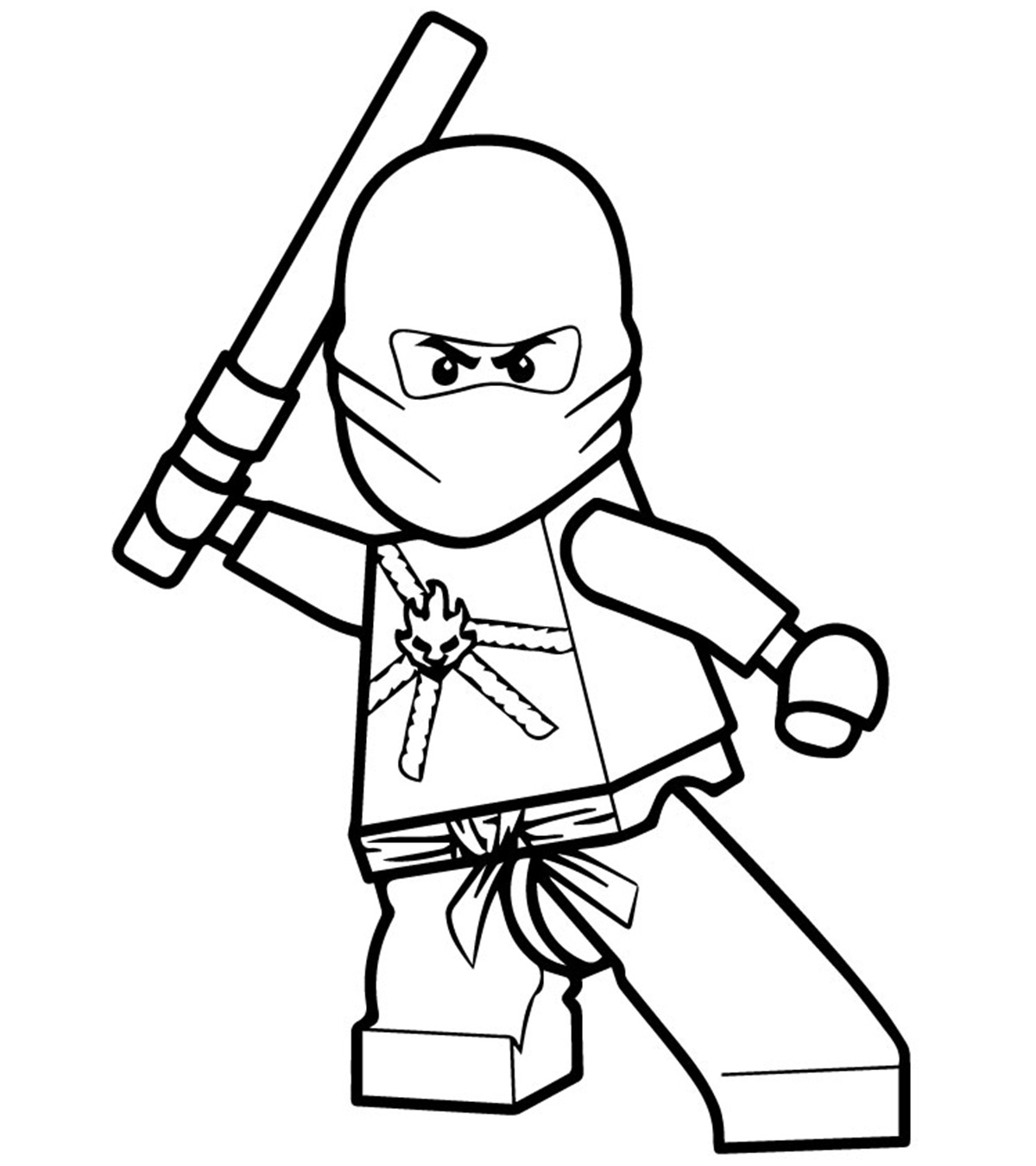 Ninjago Coloring Pages Free Printable Printable Templates