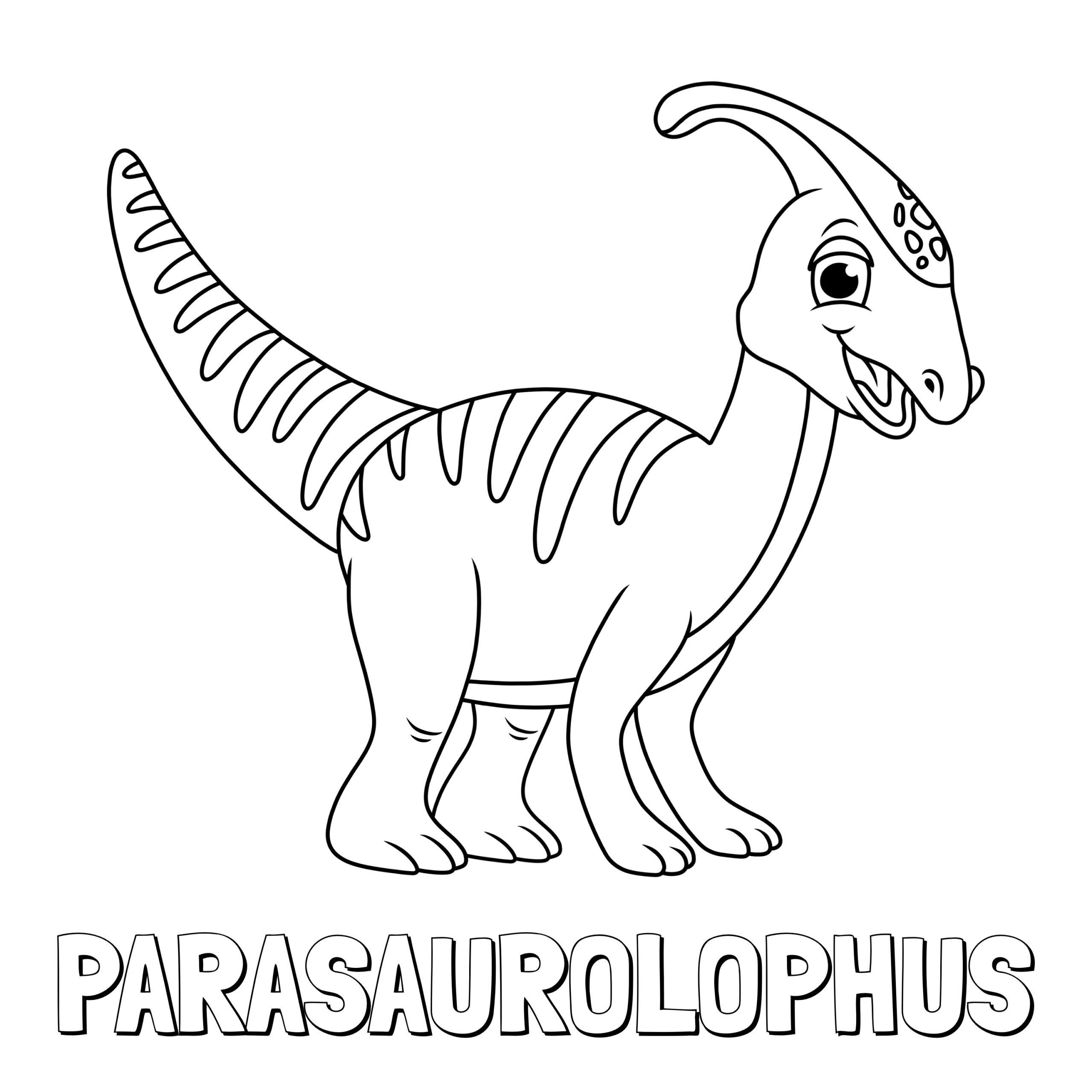 Parasaurolophus Coloring Page Top Paint Coloring Pages