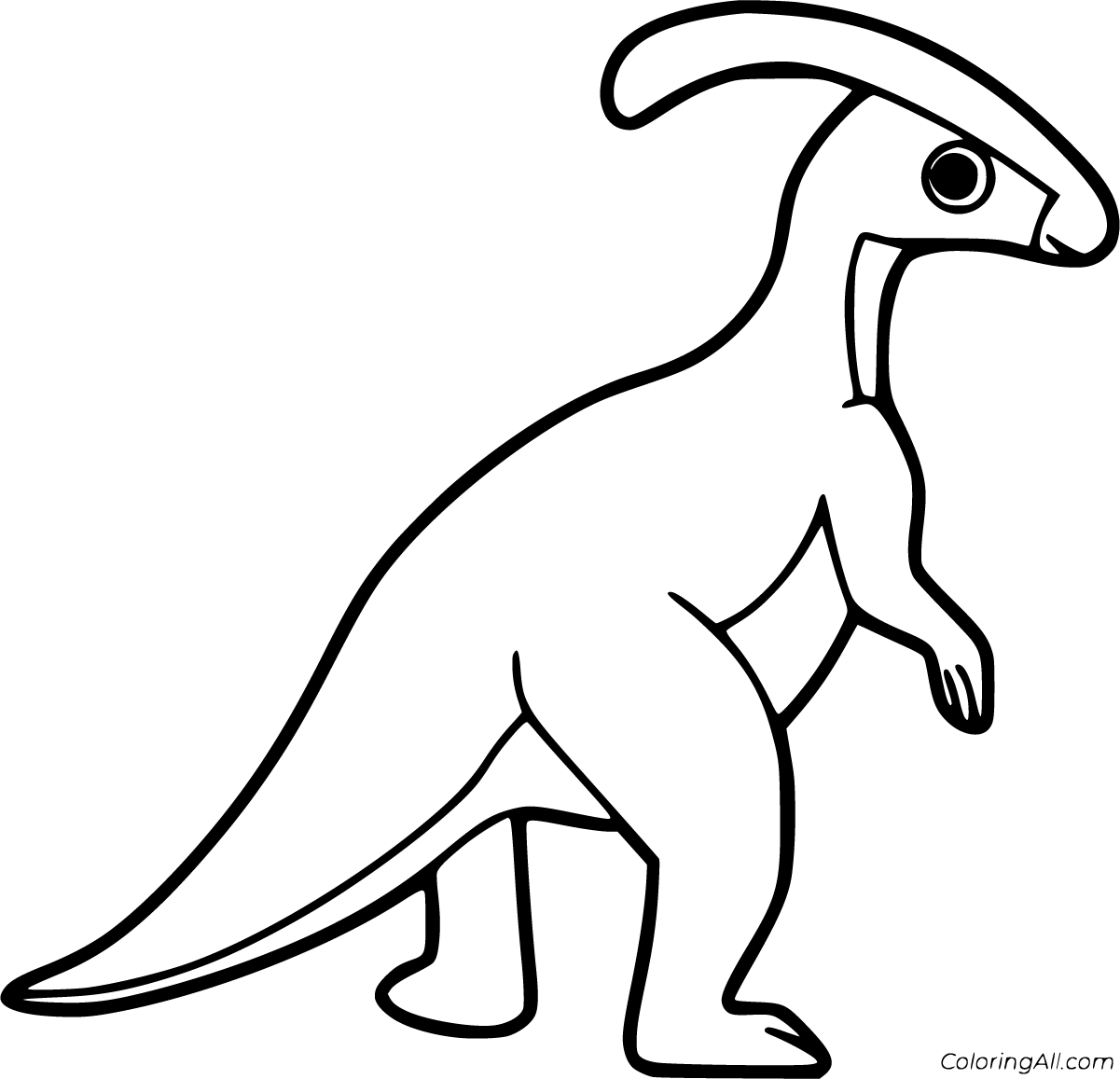 Parasaurolophus Coloring Pages 20 Free Printables ColoringAll