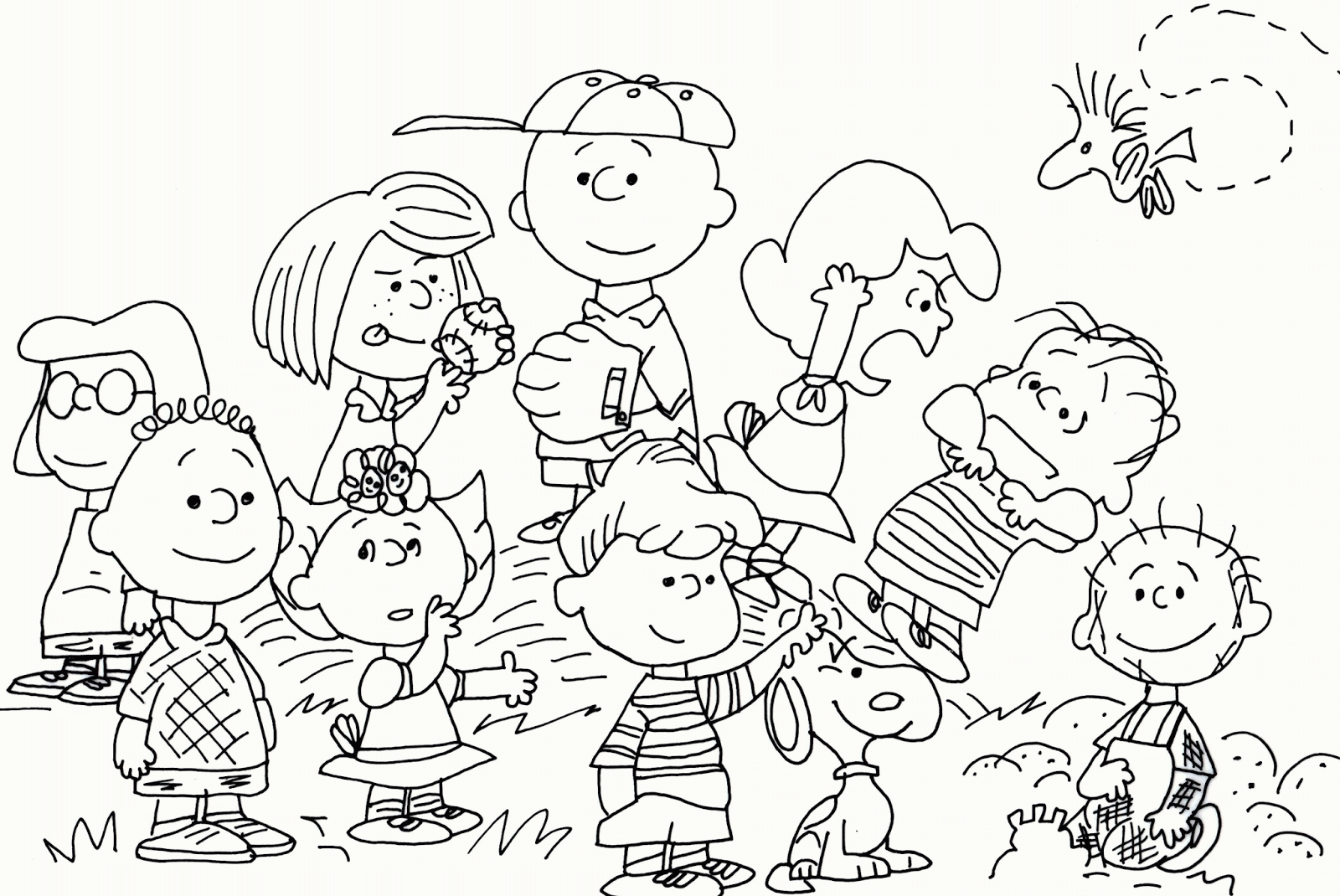Peanut Coloring Pages