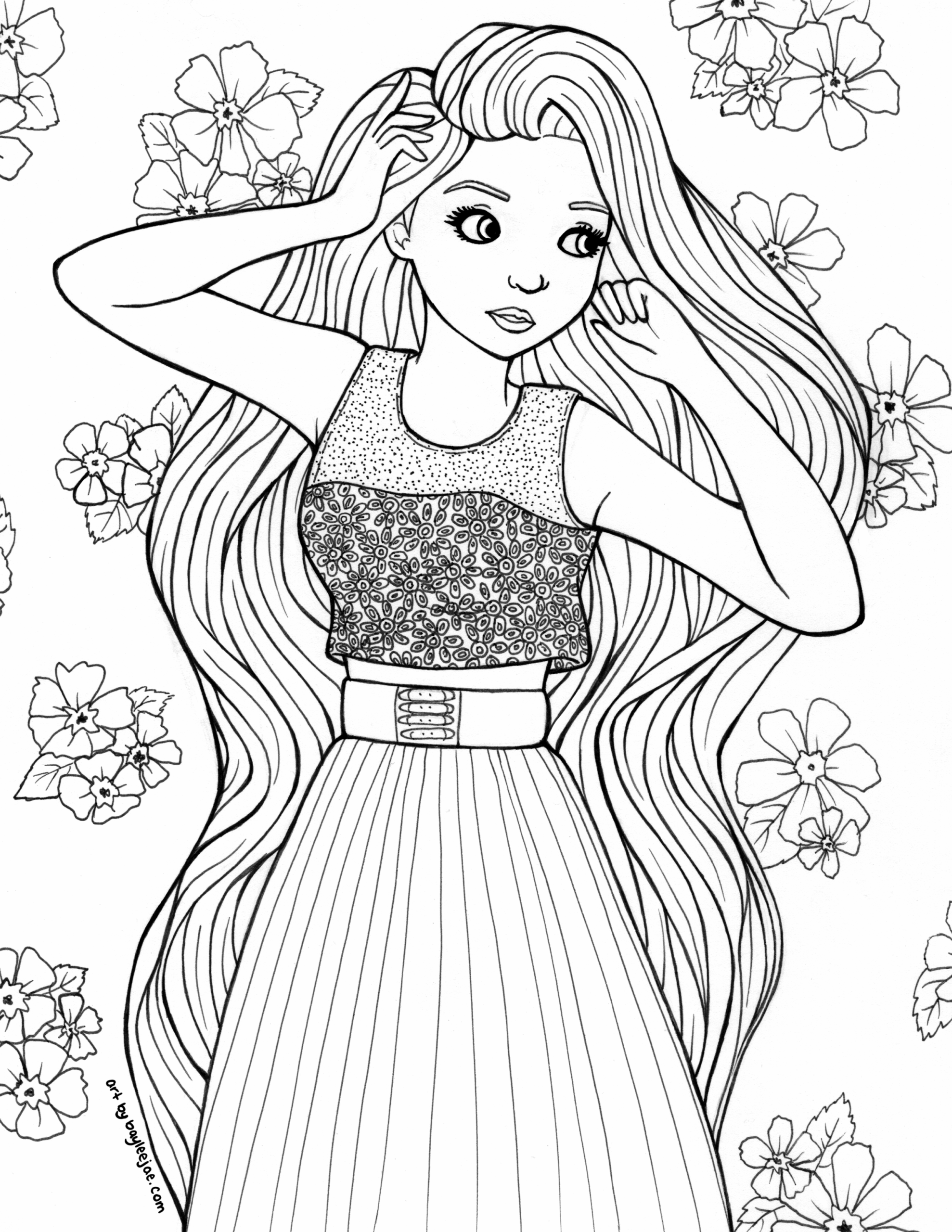 People Coloring Pages At GetDrawings Free Download