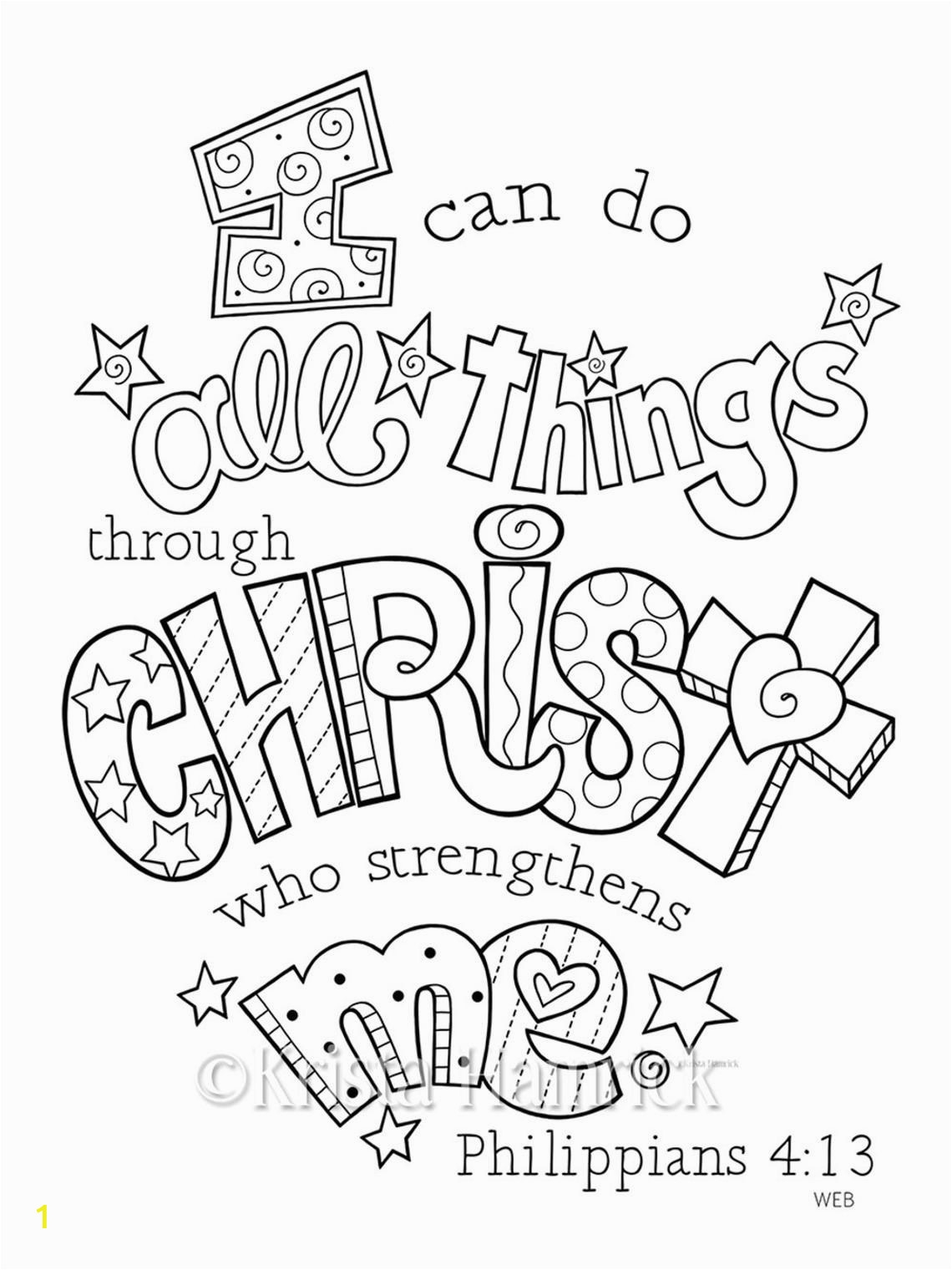 Philippians Coloring Page Coloring Pages