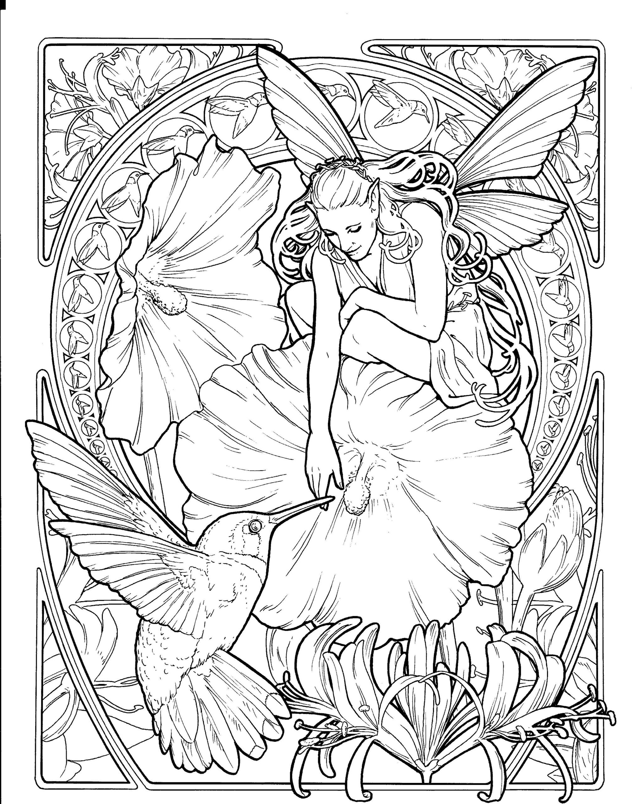 Pin By Elvira Ribeiro On Educa O Fairy Coloring Pages Detailed Coloring Pages Fairy Coloring