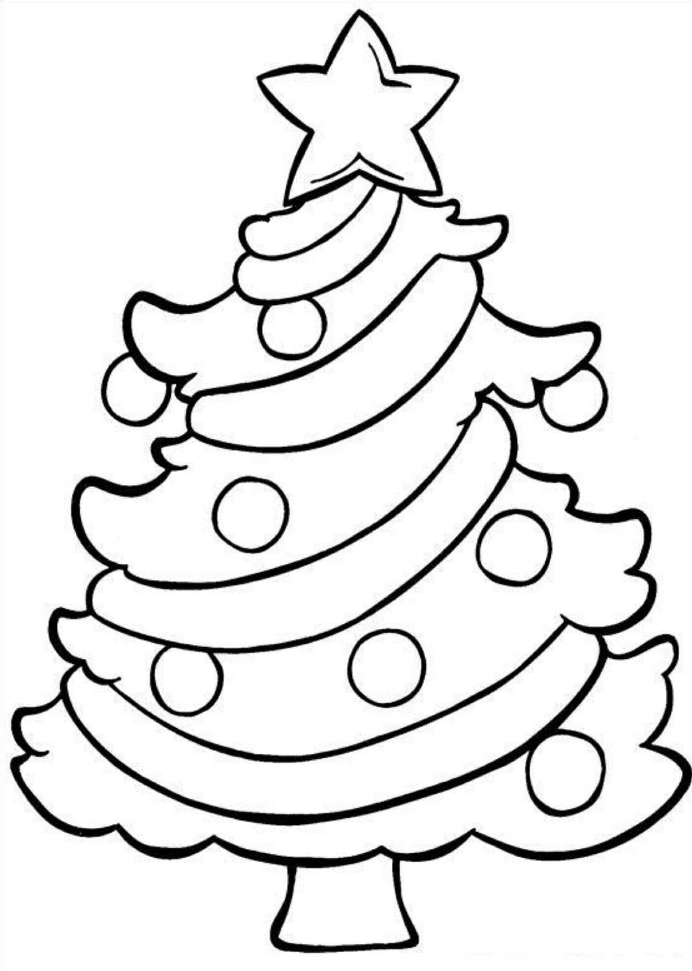 Pin De Esther En Pre K Stuff Rbol De Navidad Para Colorear Manualidades Navide As Dibujo
