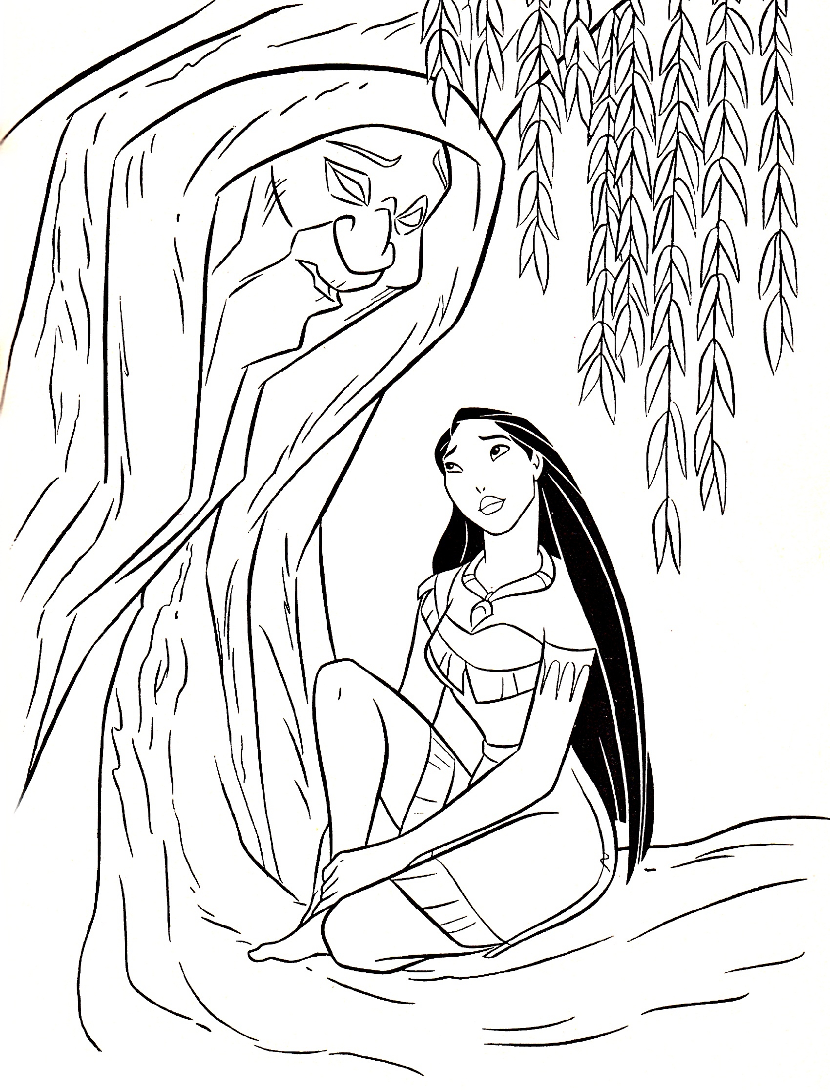 Pocahontas Coloring Pages To Print 101 Coloring