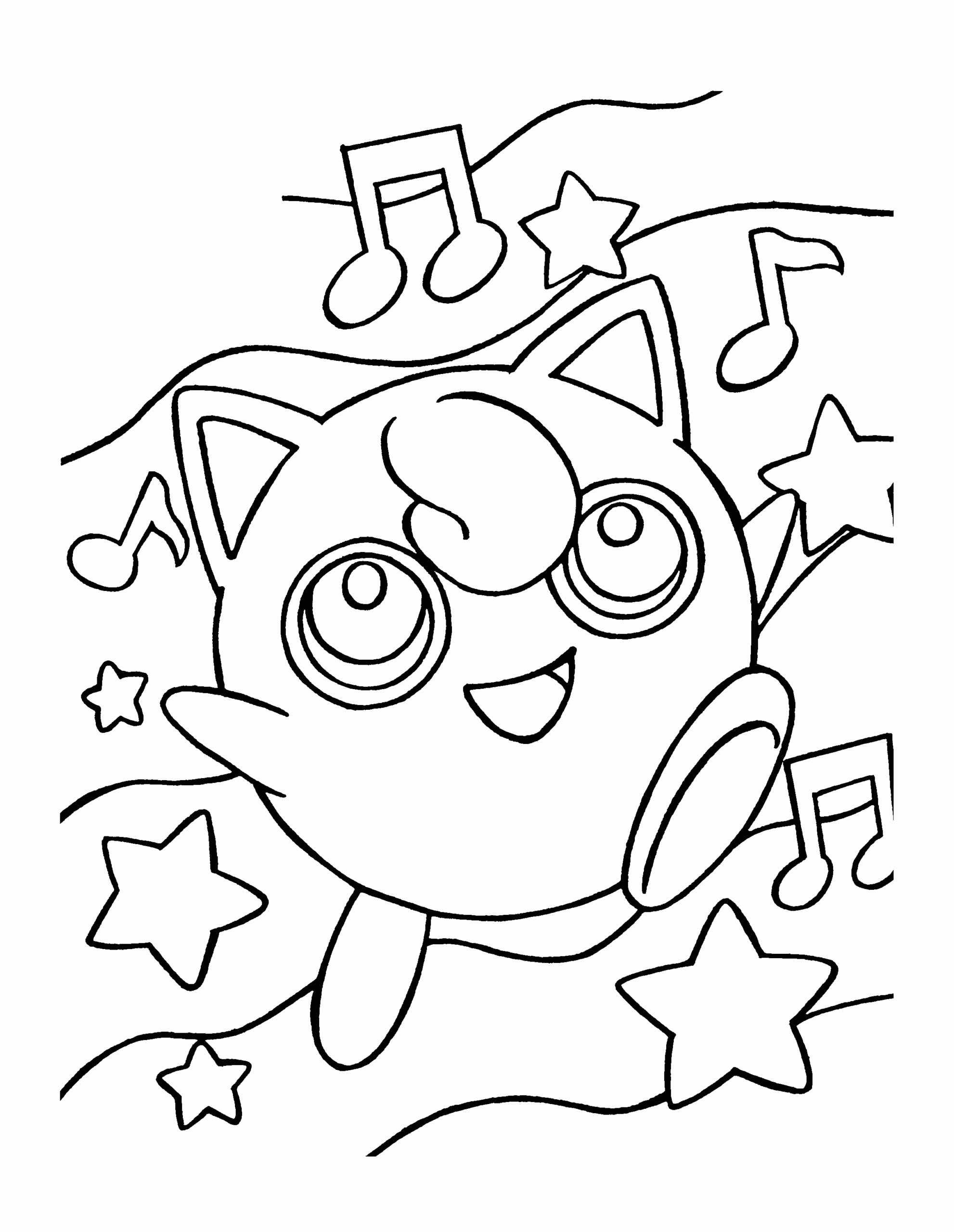 Pokemon Coloring Pages Kids Coloring Pages 6 Free Printable Coloring Home