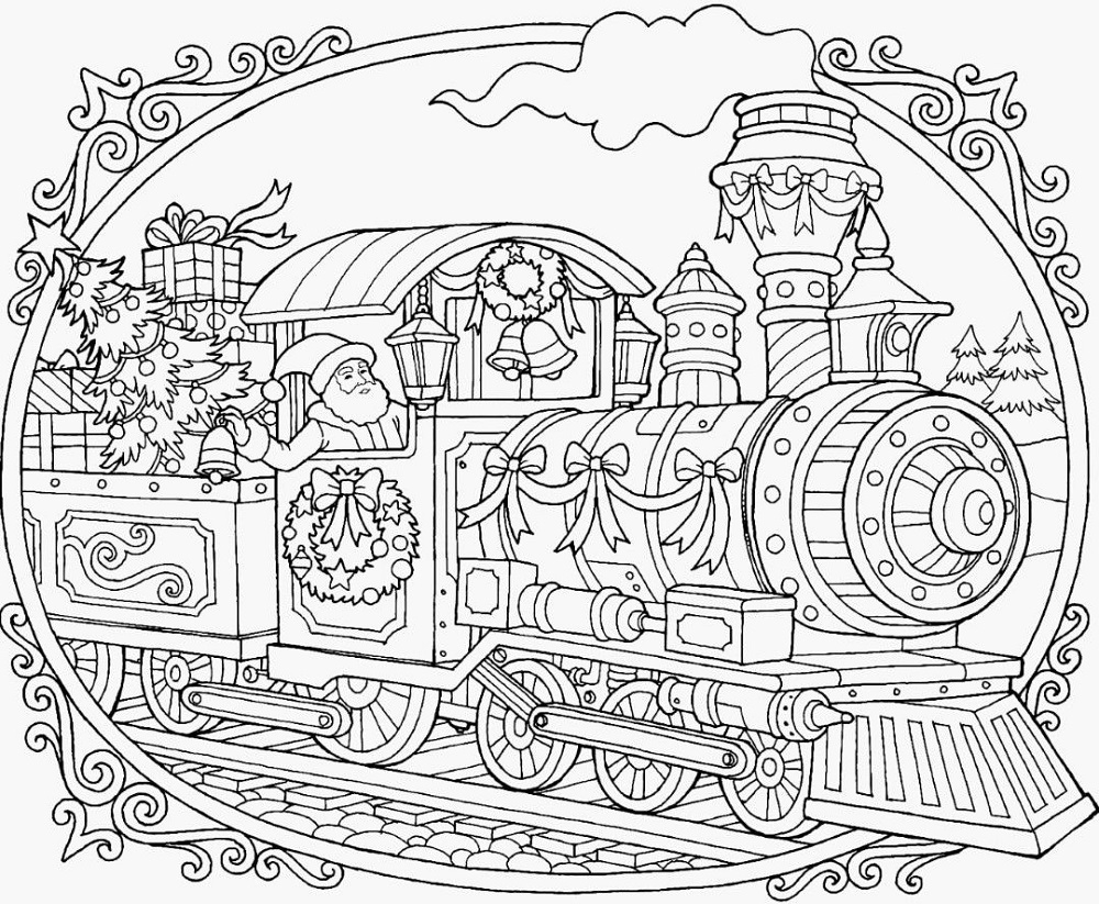 Polar Express Coloring Pages For Kids 101 Coloring