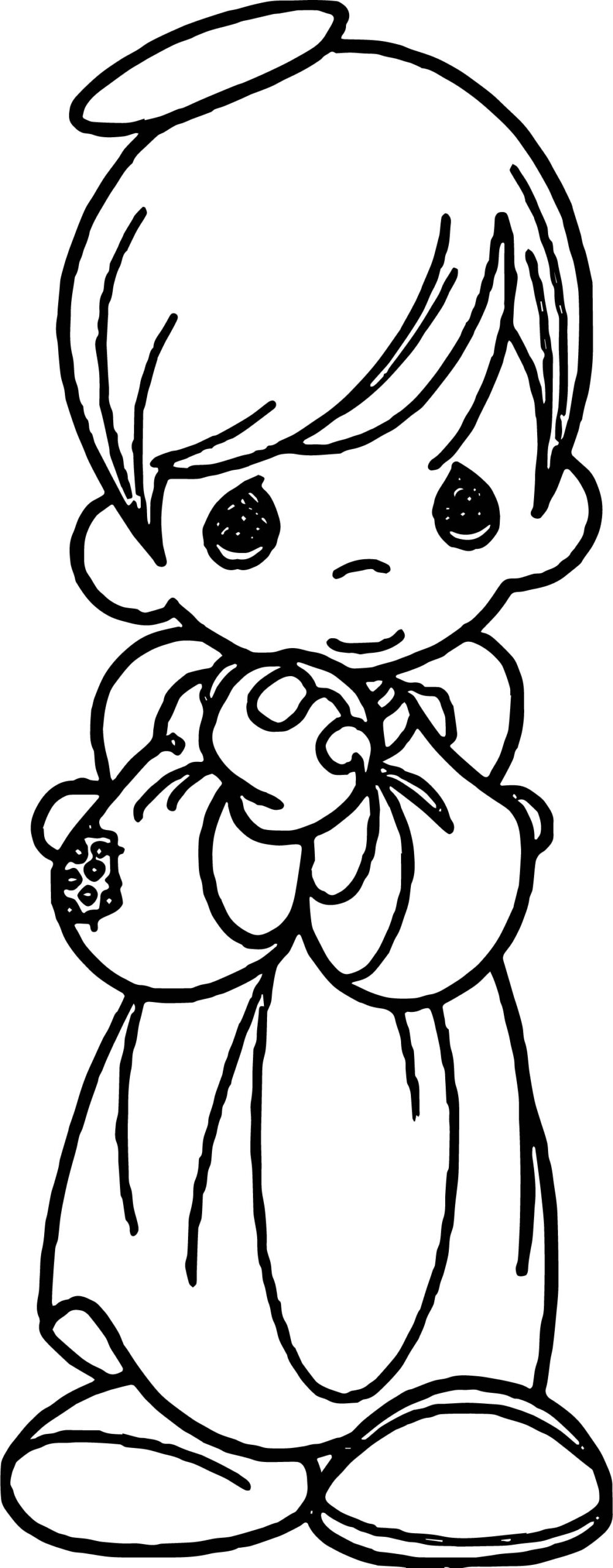 Precious Moments Angel Drawing At GetDrawings Free Download