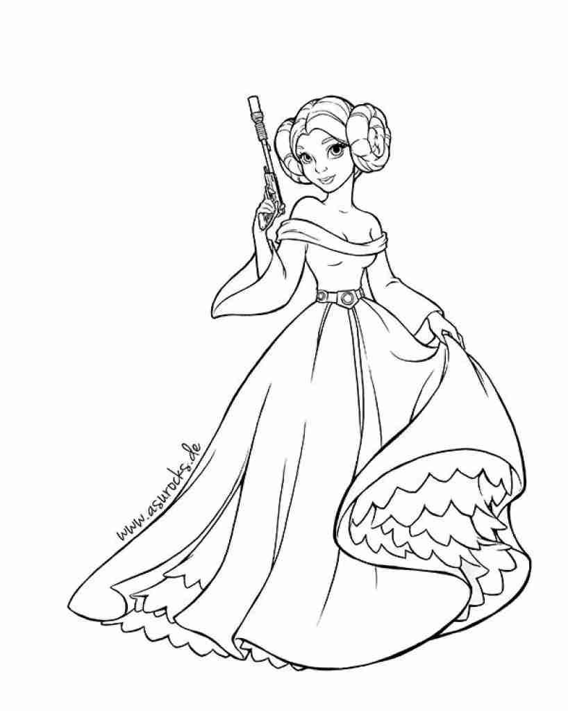Princess Leia Coloring Pages At GetColorings Free Printable Colorings Pages To Print And Color