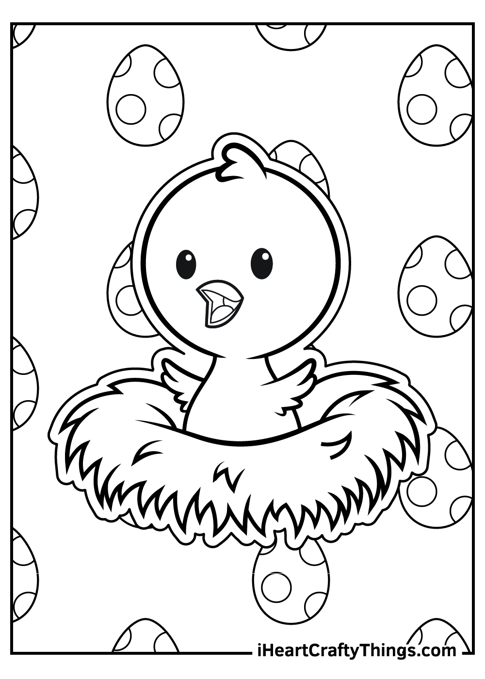 Cute Baby Animal Coloring Pages