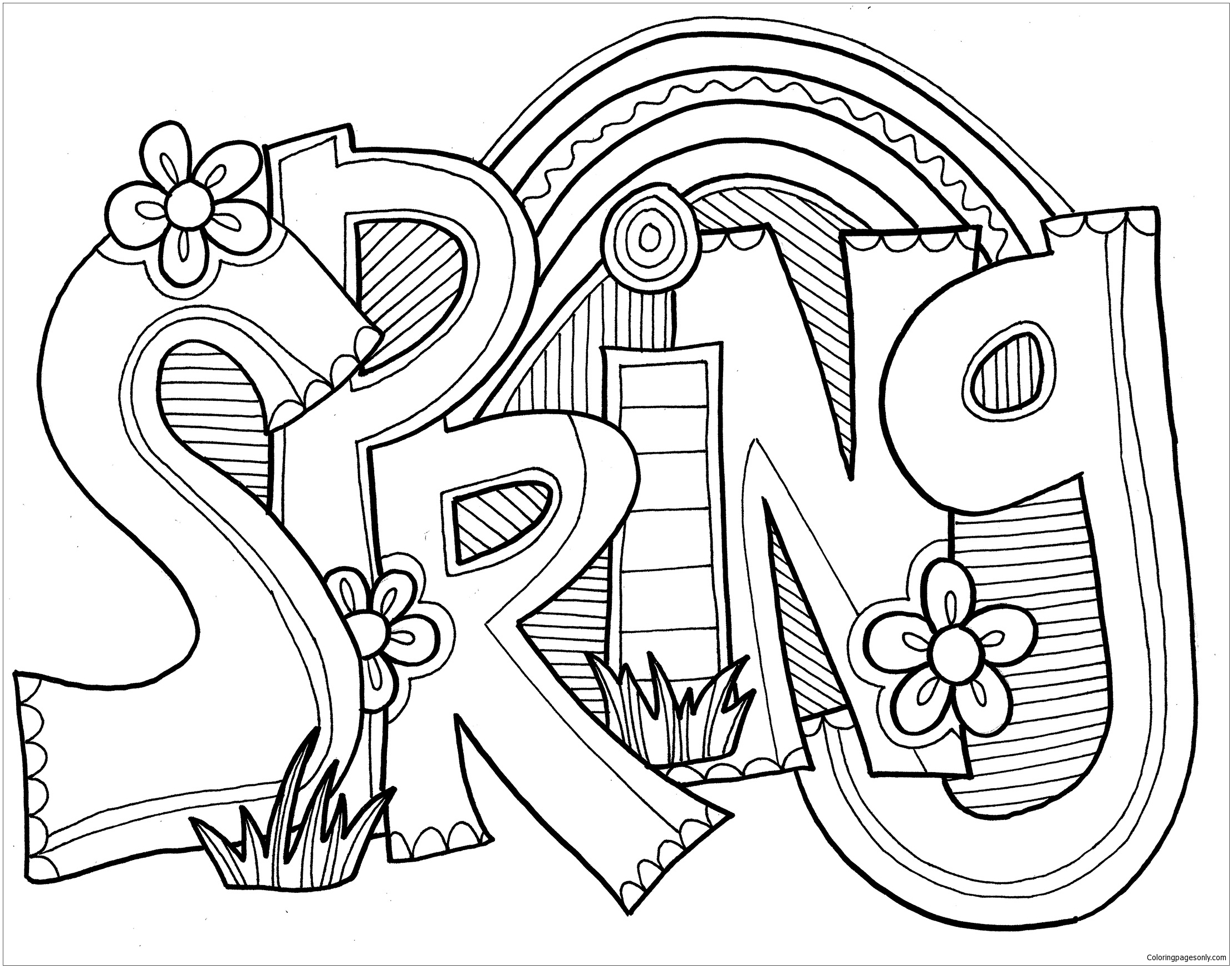 Printable Color Words