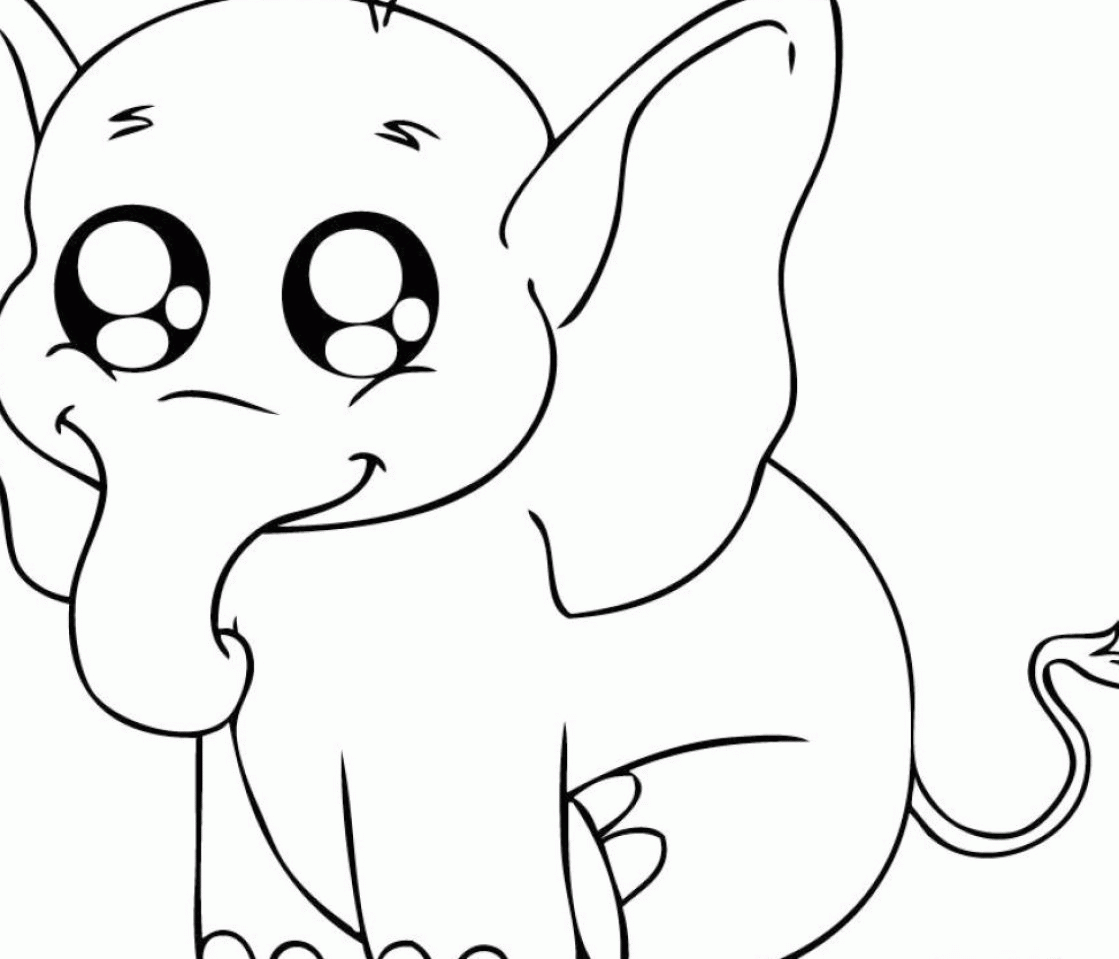 Printable Coloring Pages Cartoon Animals Coloring Home