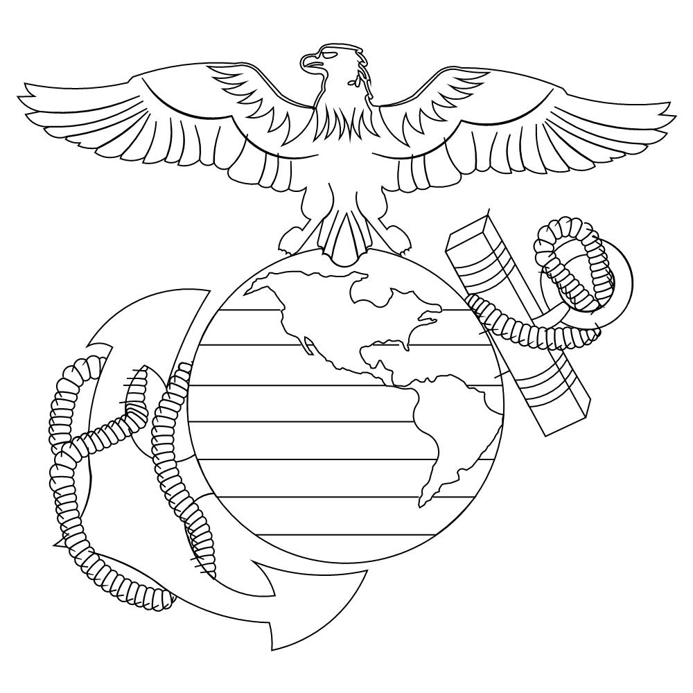 Usmc Coloring Pages