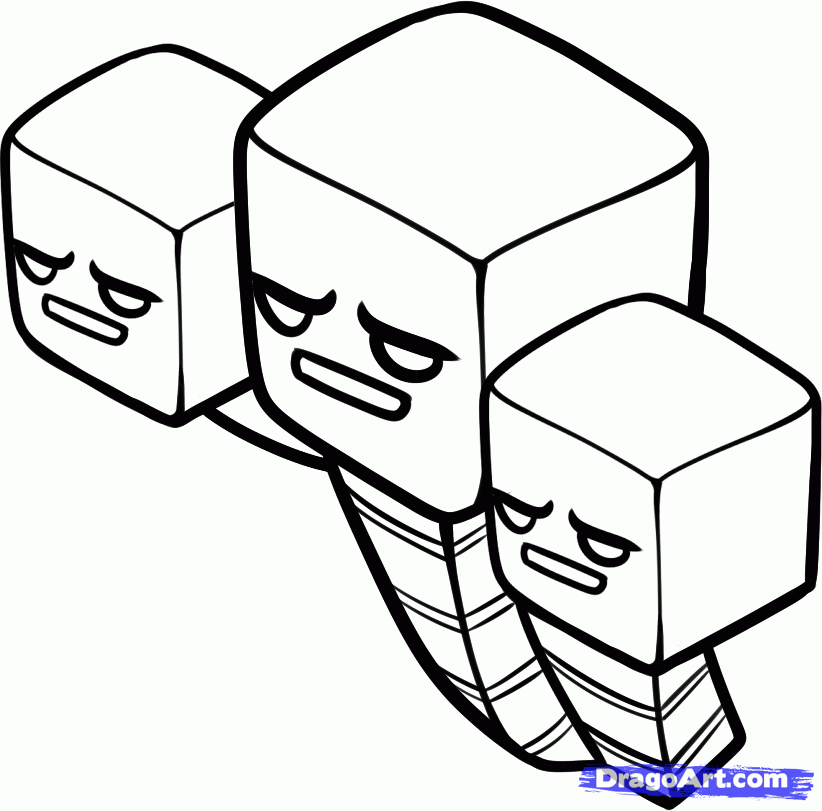 Printable Minecraft Coloring Pages Coloring Home
