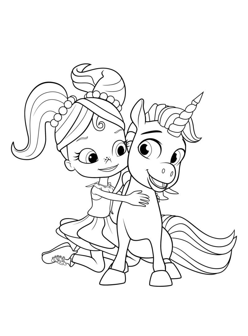 Printable Rainbow Rangers Coloring Pages Calming Log Book Stills Gallery