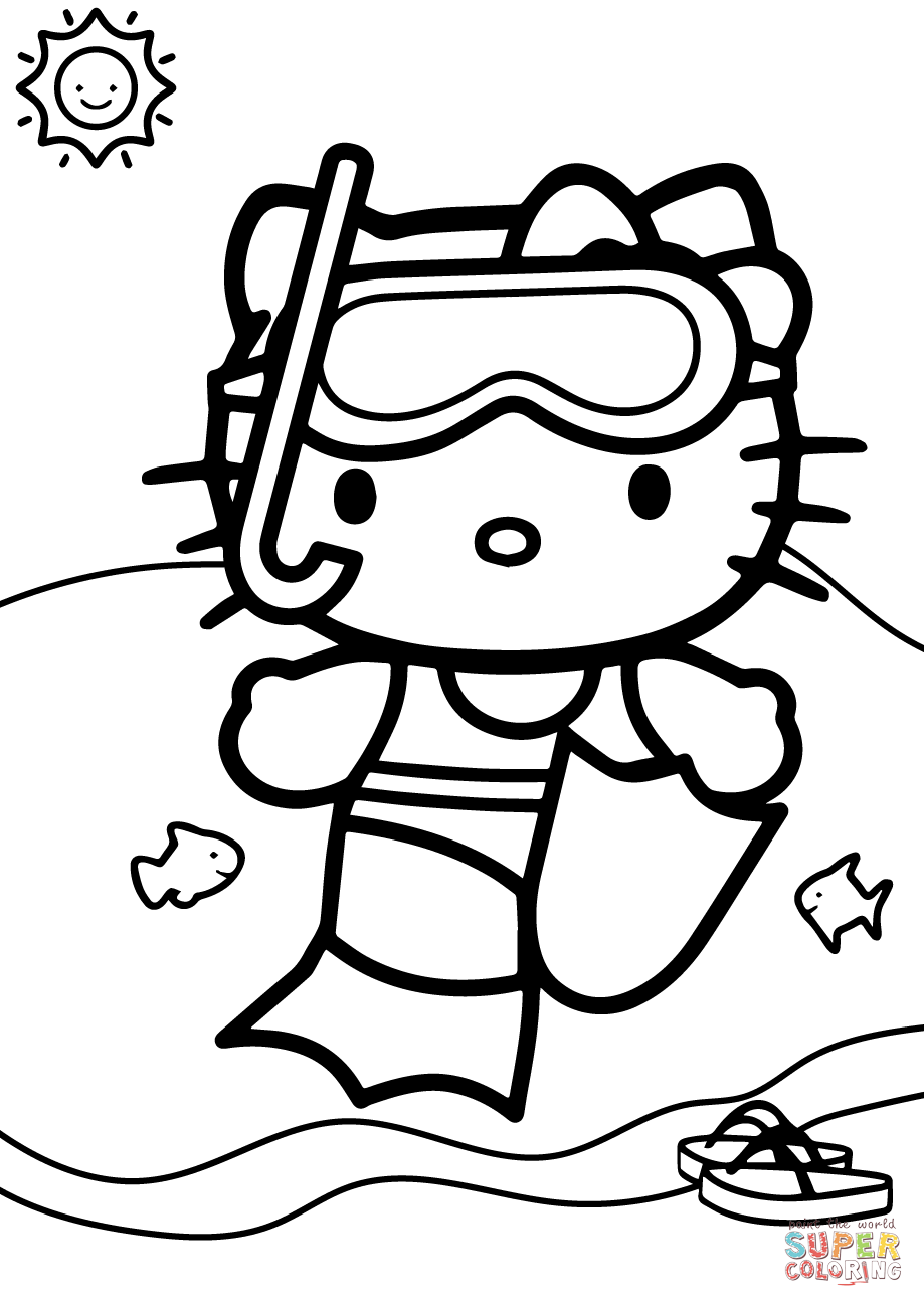 Printable Sanrio Characters Coloring Pages