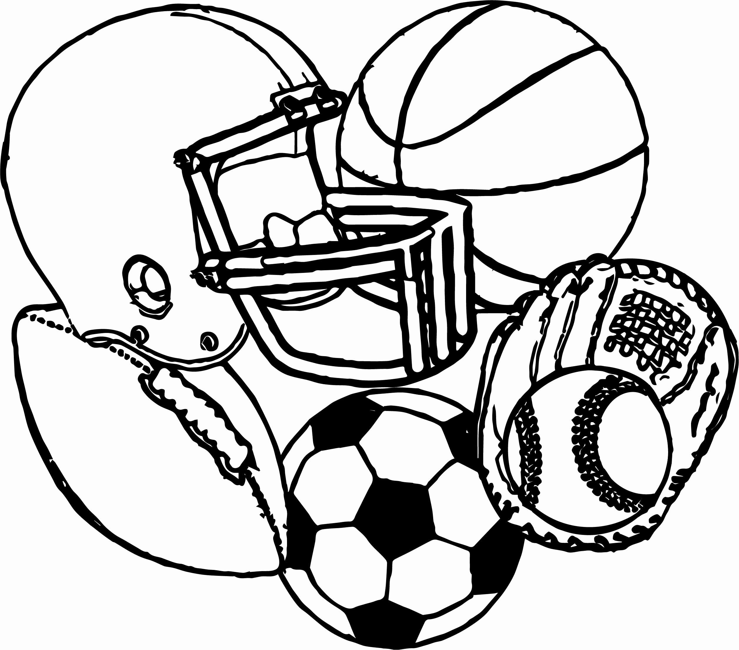 Sports Coloring Page