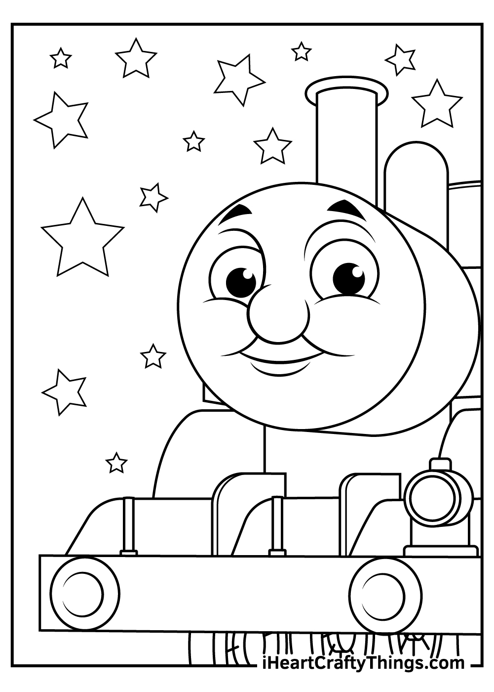 Printable Thomas The Train Coloring Pages Updated 2021