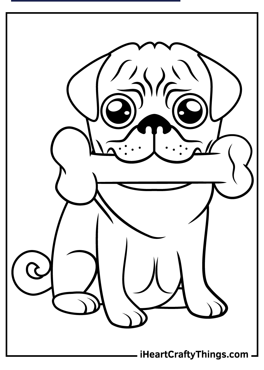 Pug Coloring Pages Updated 2021