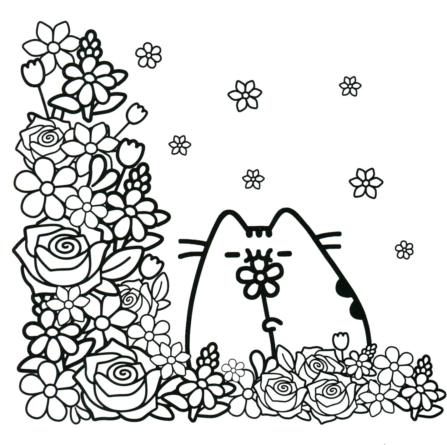 Pusheen Coloring Pages Print Them Online For Free