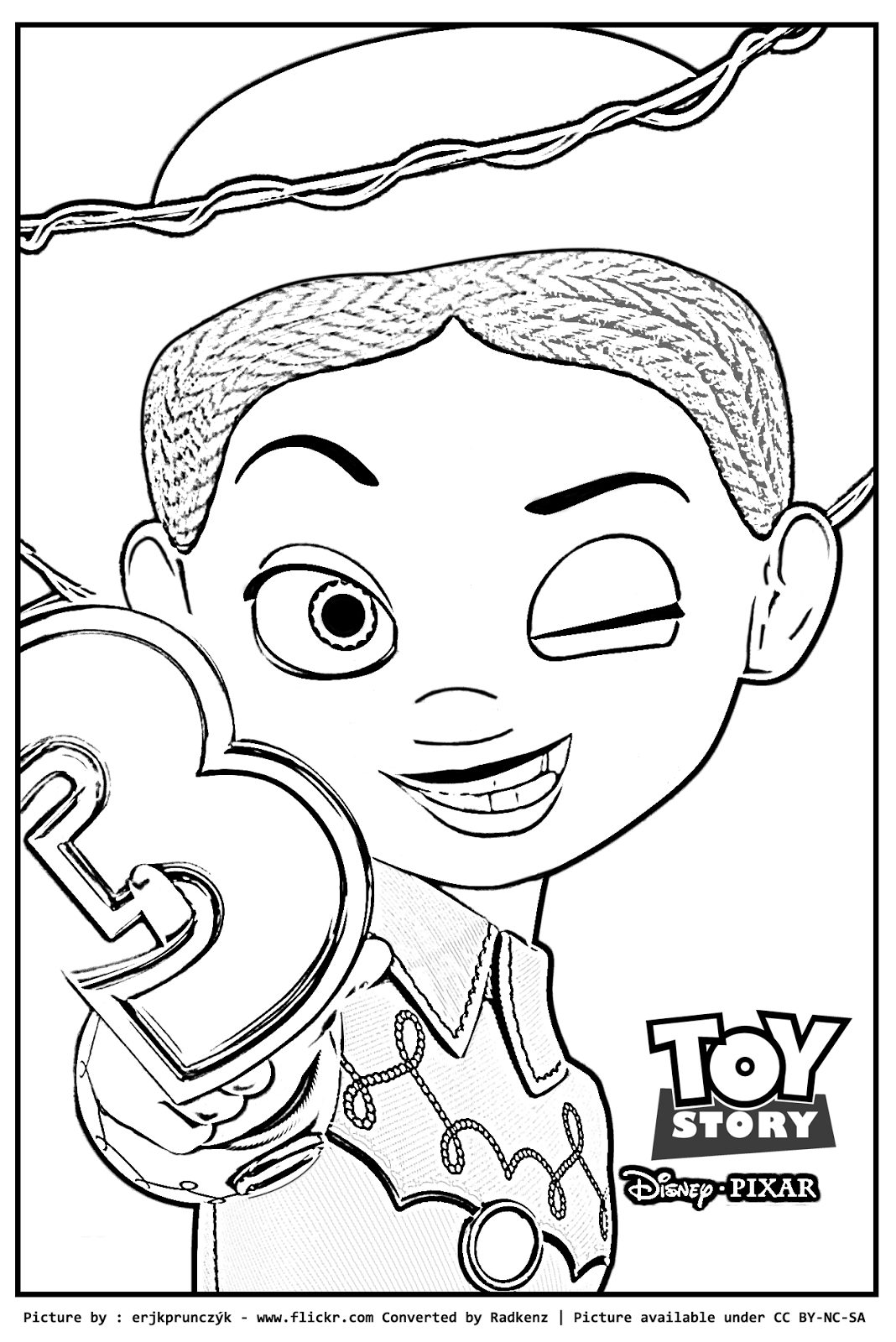 Jessie Coloring Pages