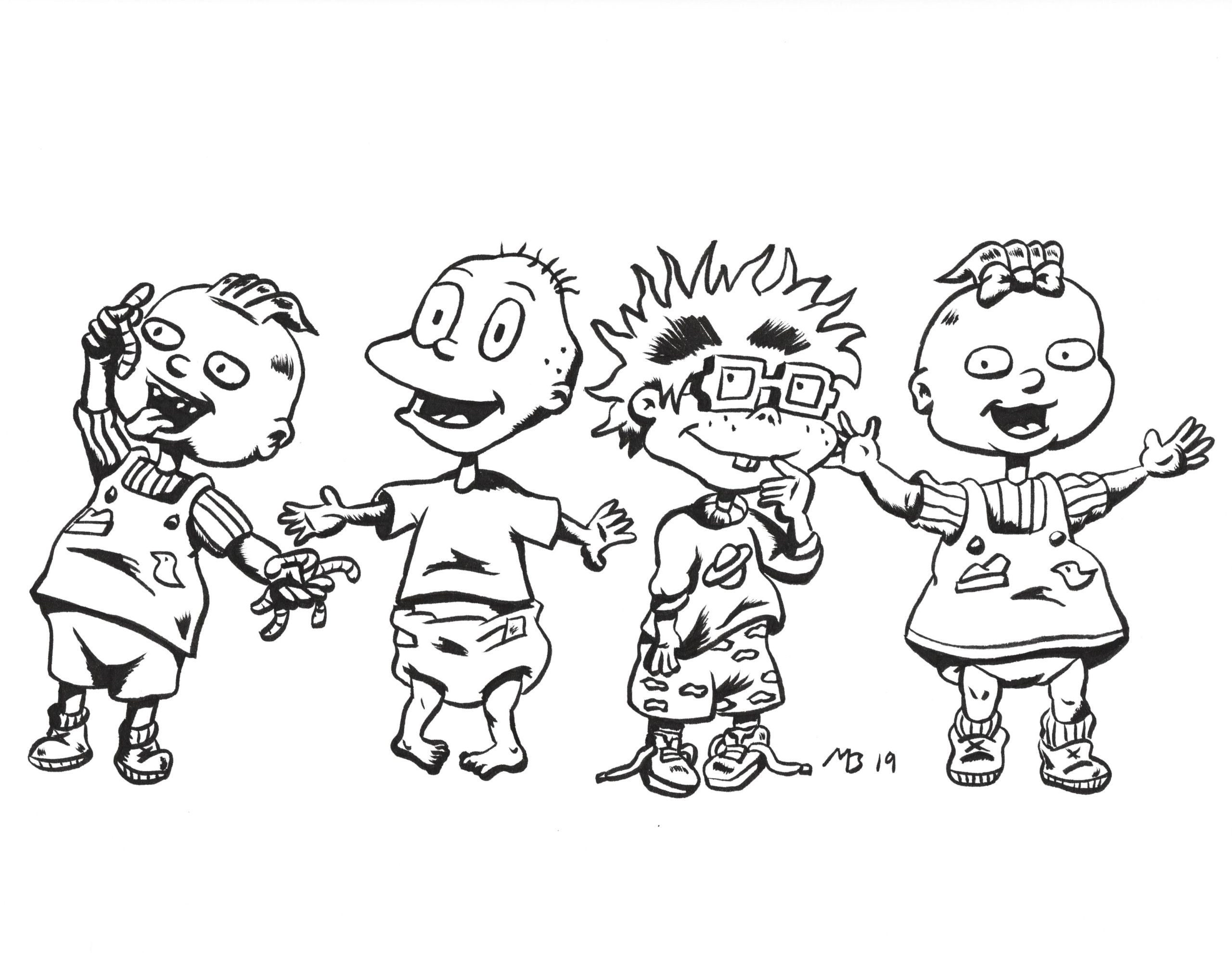 Rugrats Coloring Page