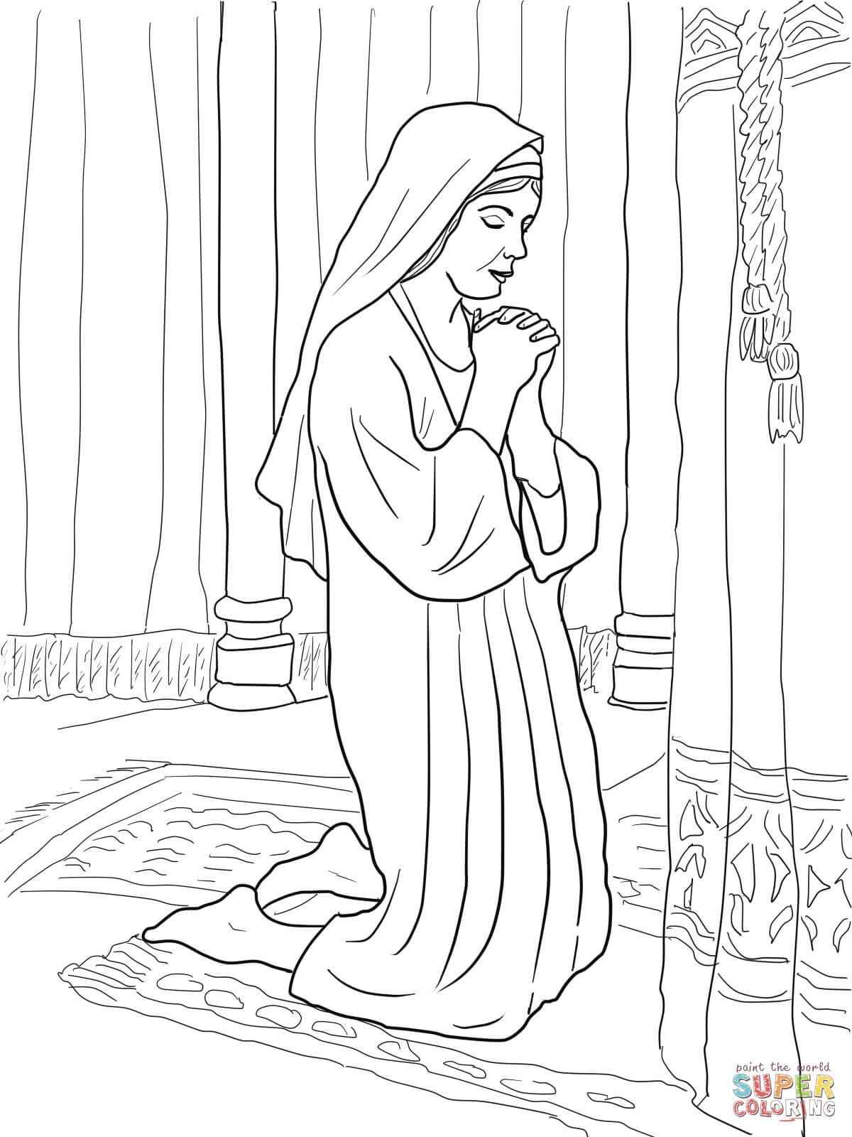 Samuel Coloring Pages Sketch Coloring Page