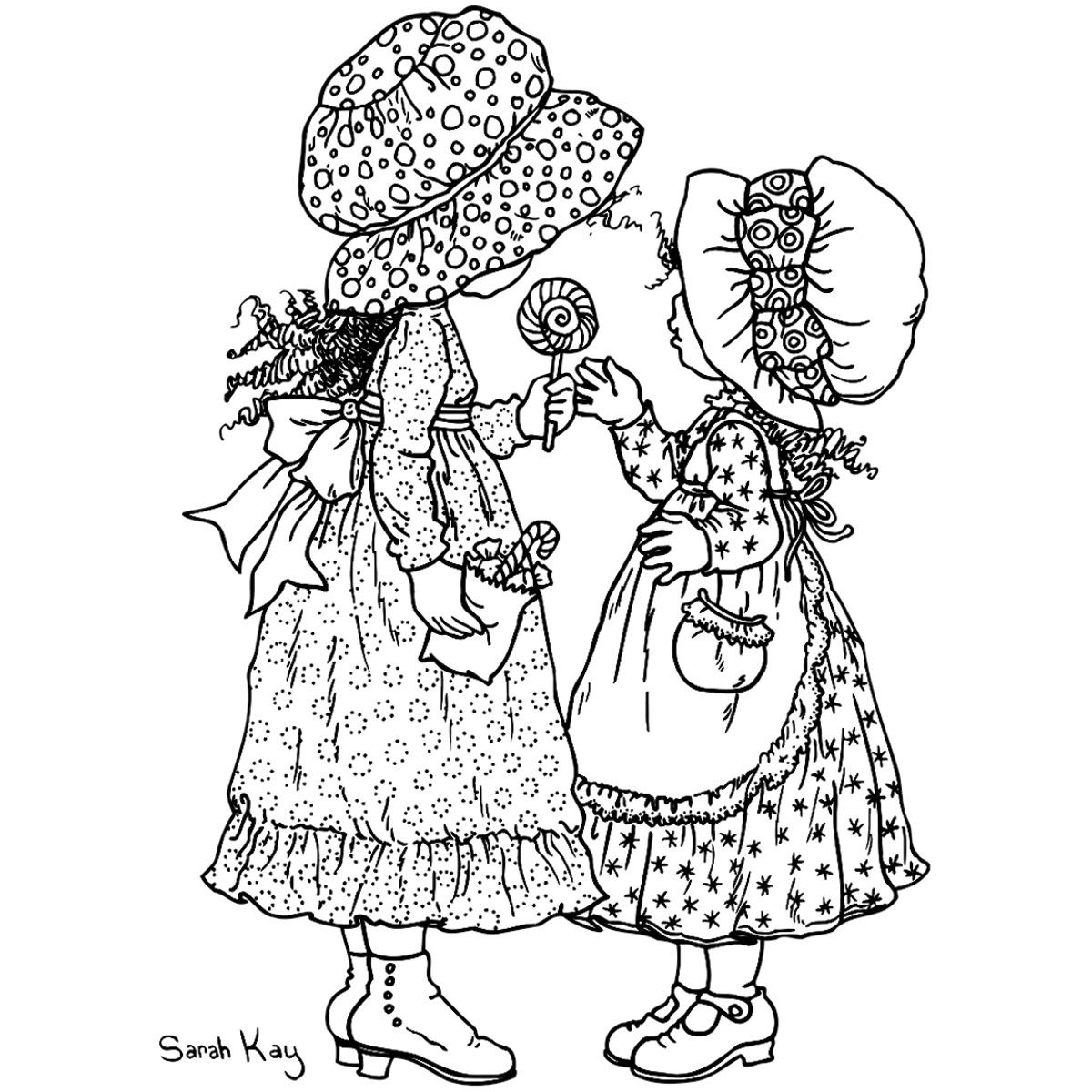 Sarah Kay Coloring Pages