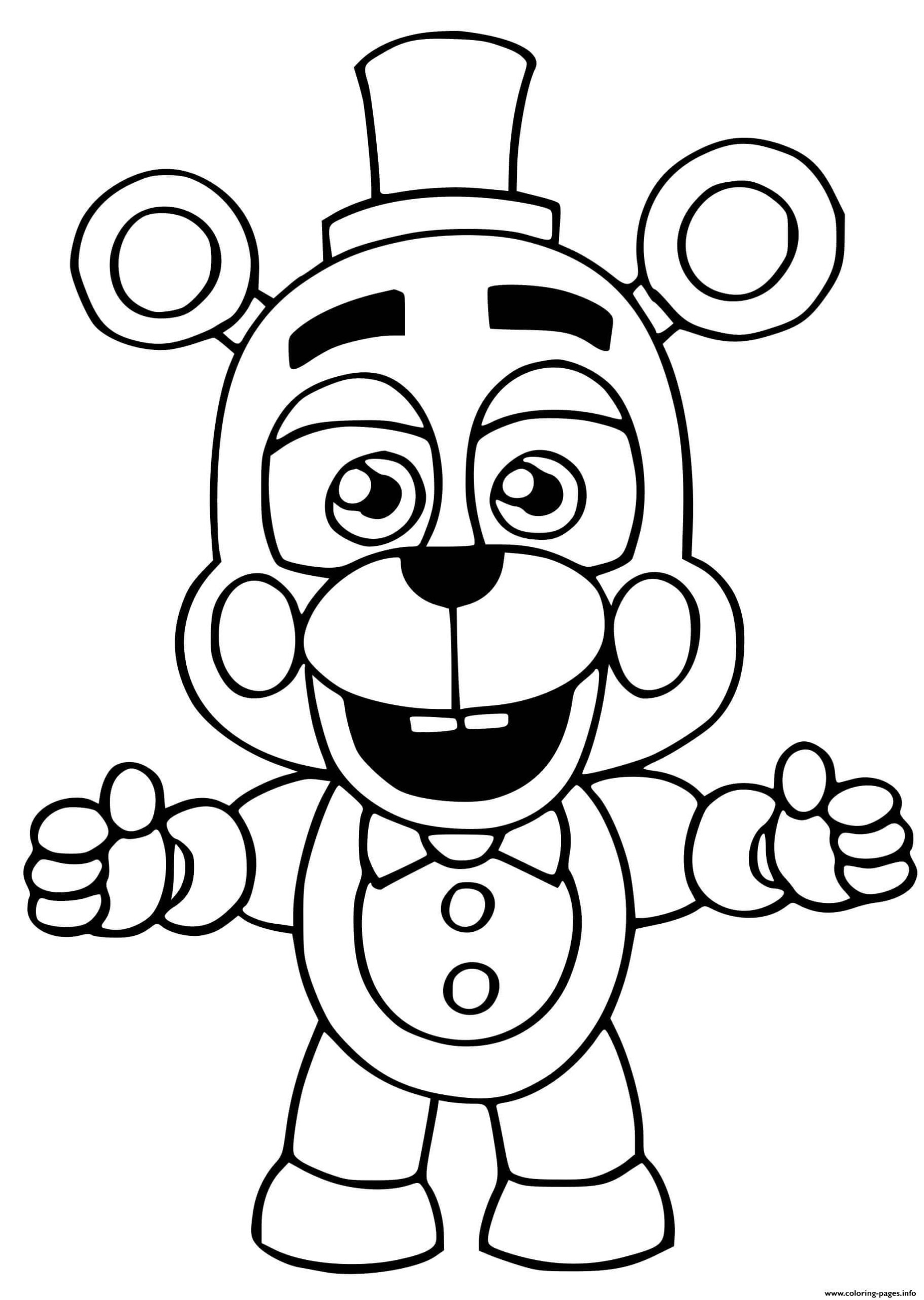 Sister Location Fnaf Coloring Pages All Characters Janeiro Wallpaper