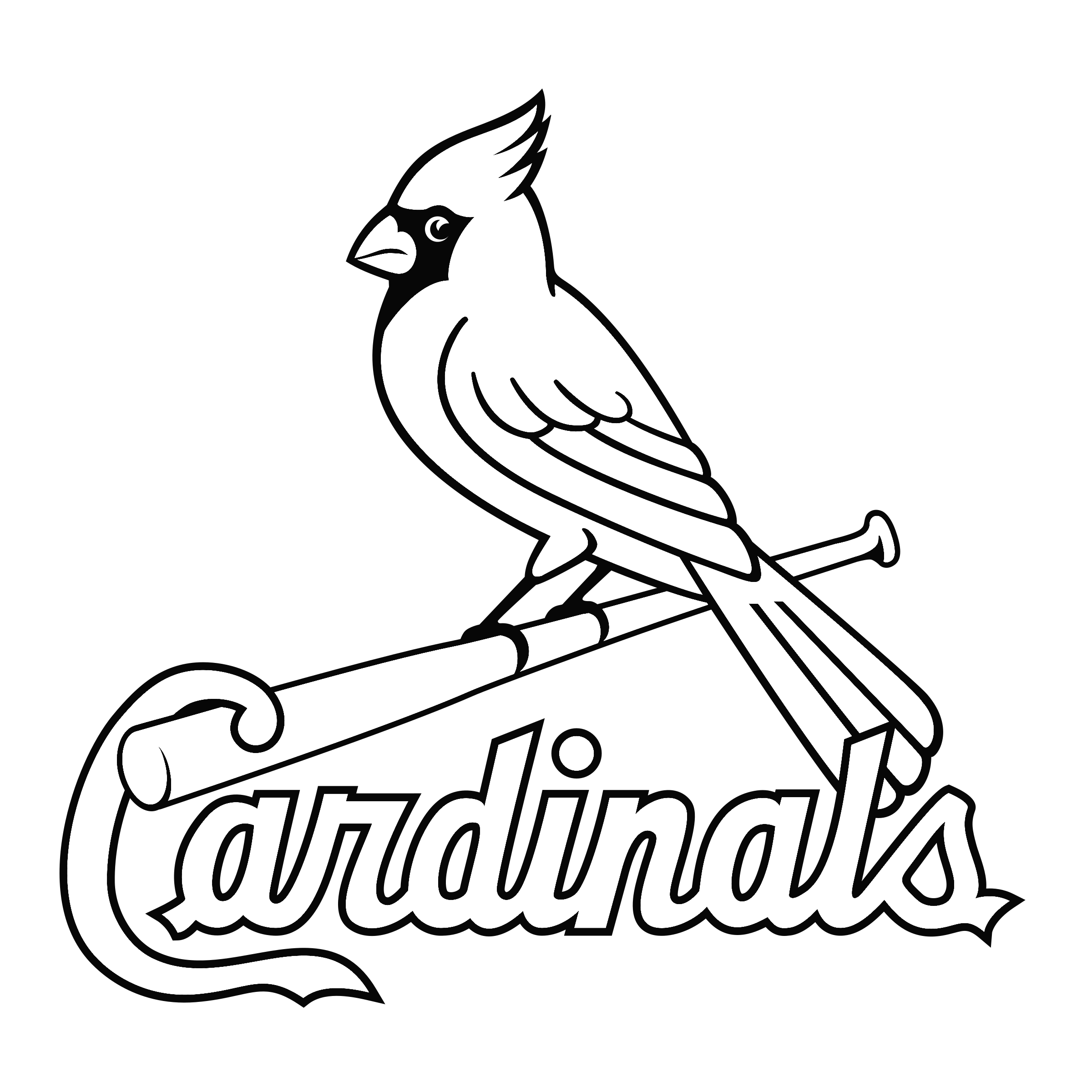Cardinal Coloring Pages