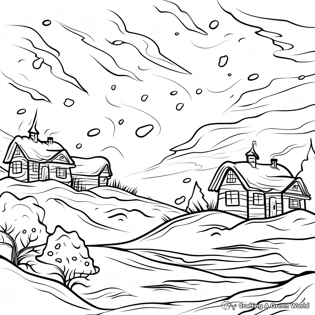 Storm Coloring Pages Free Printable