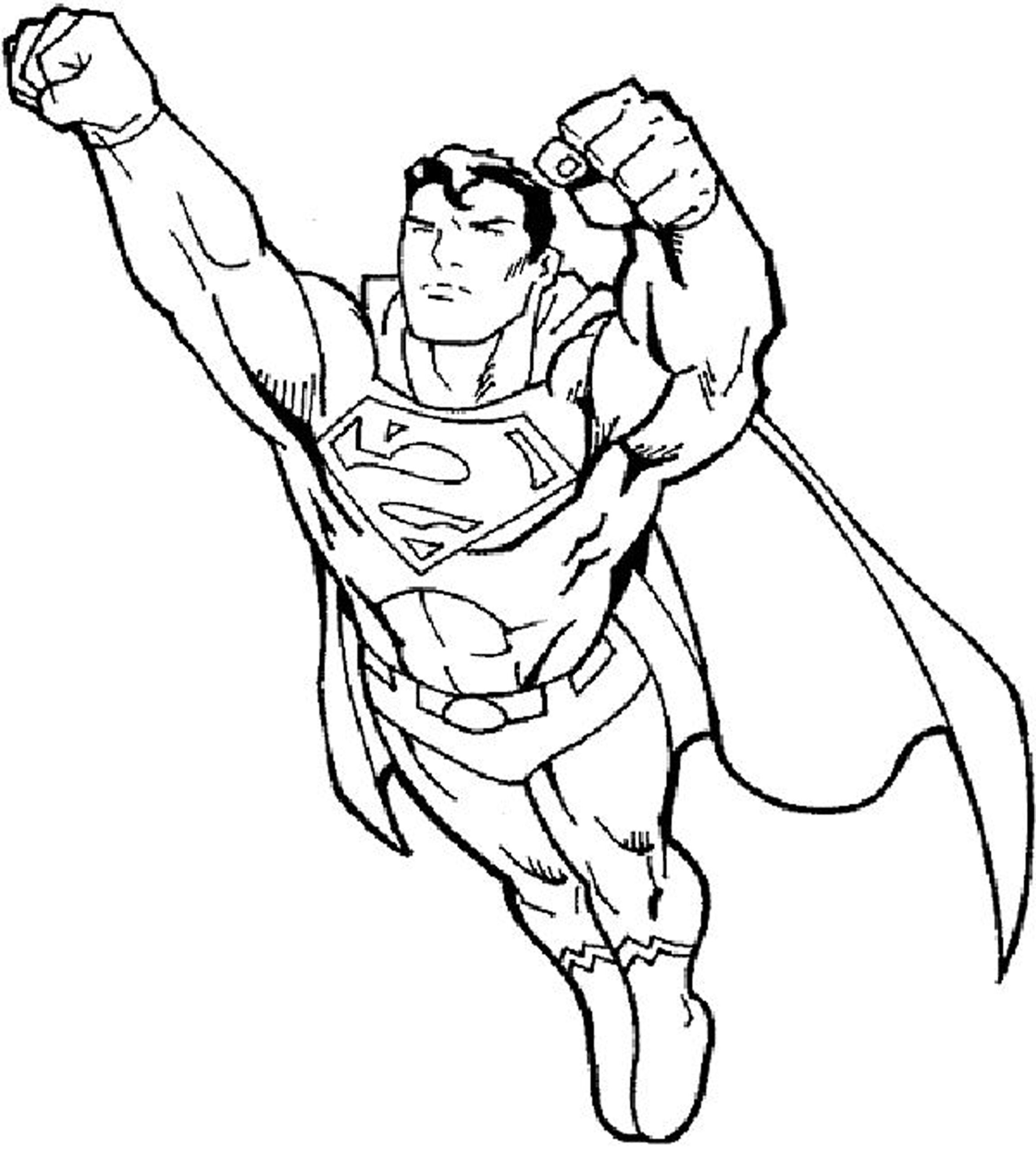 Superman Coloring Pages Fotolip
