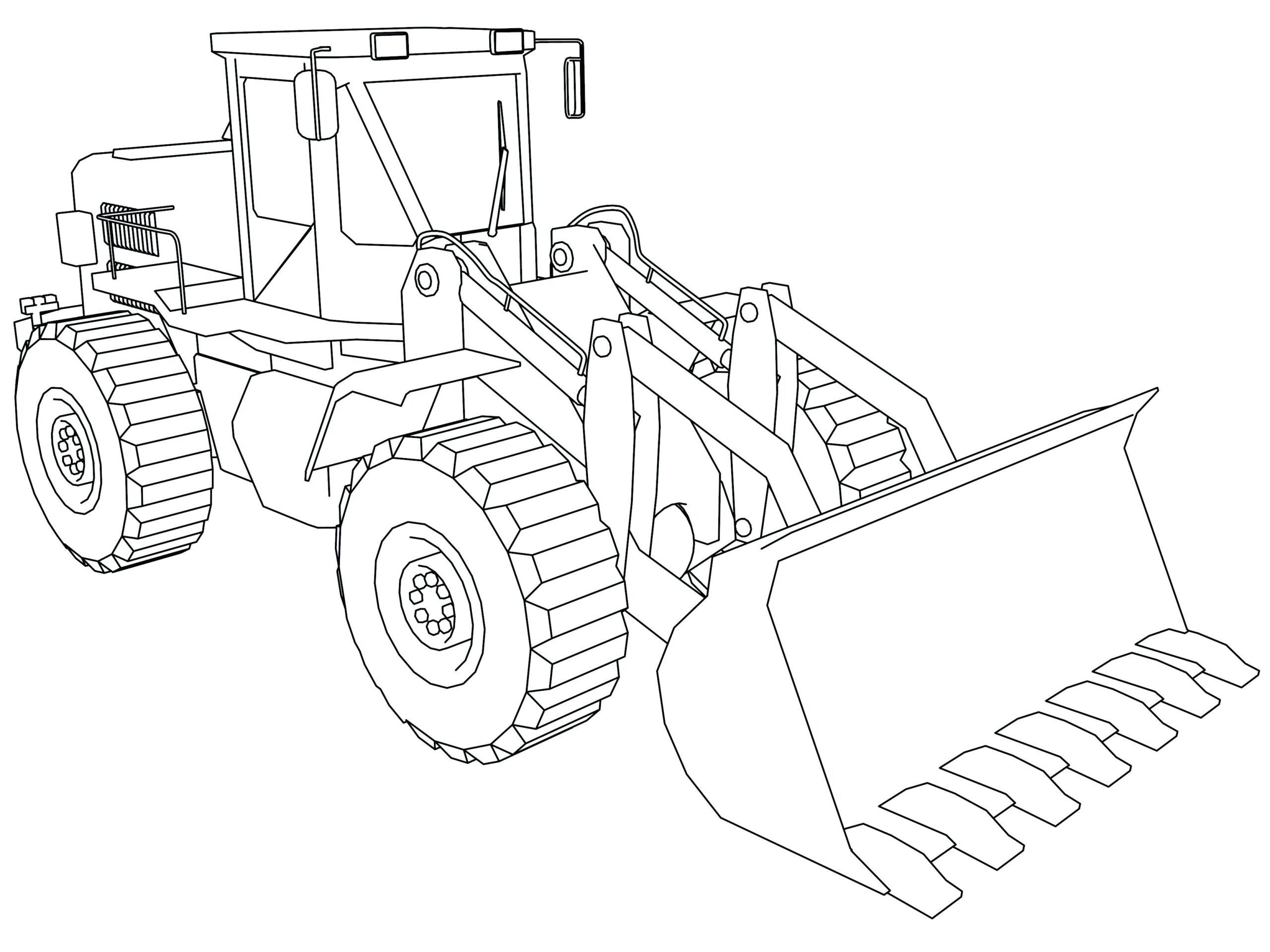 The Best Free Loader Coloring Page Images Download From 15 Free Coloring Pages Of Loader At