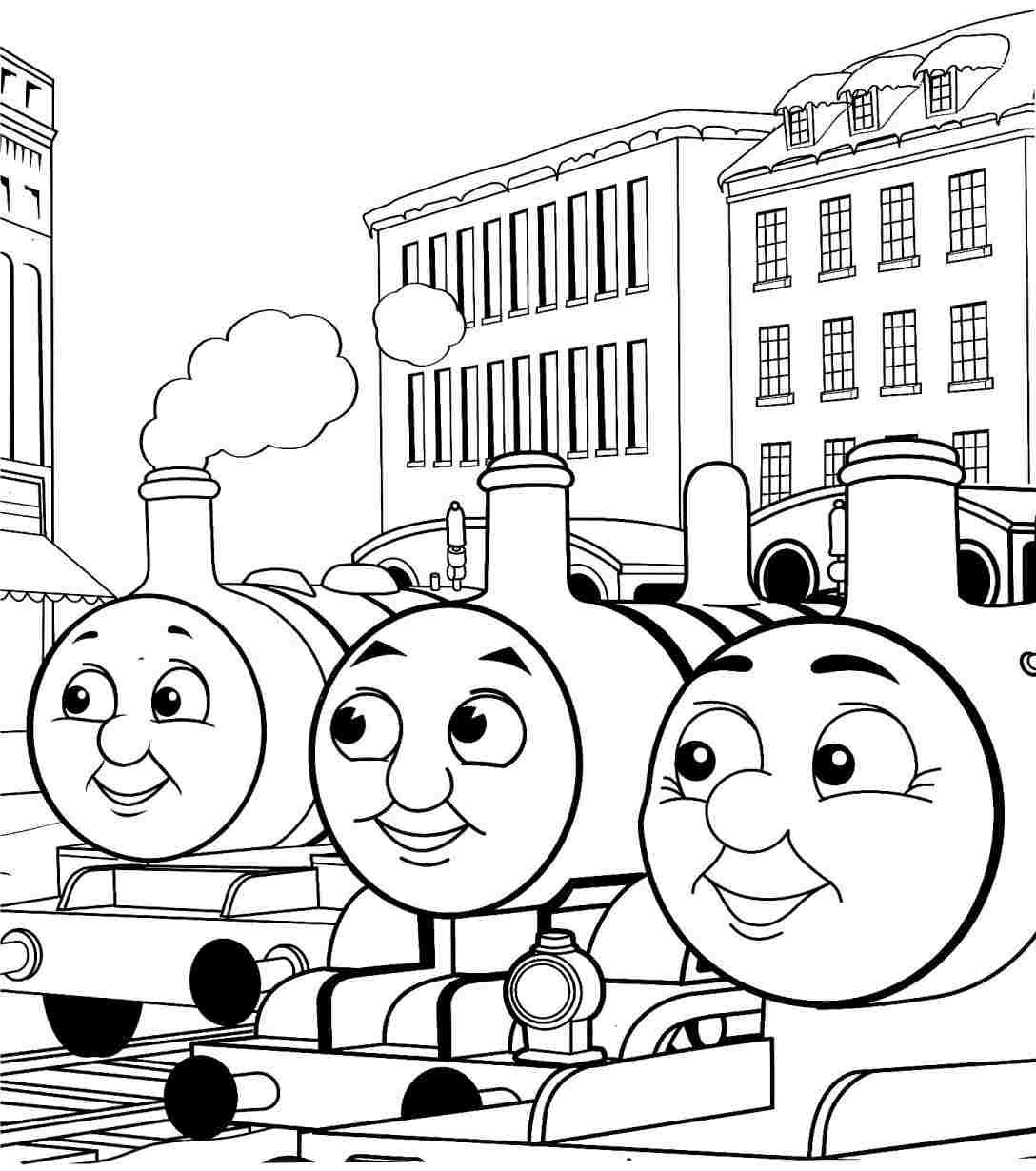 Train Coloring Pages Pdf