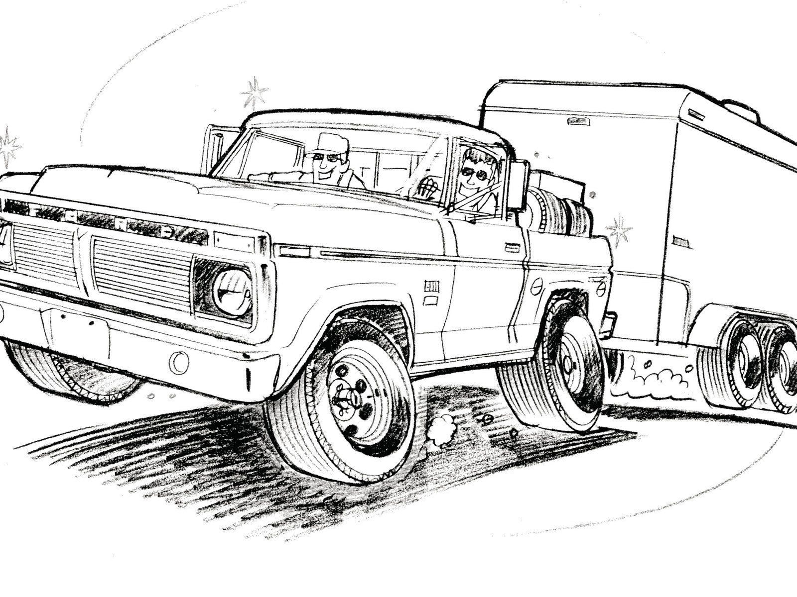 Truck Coloring Pages Coloring Pages Cars Coloring Pages
