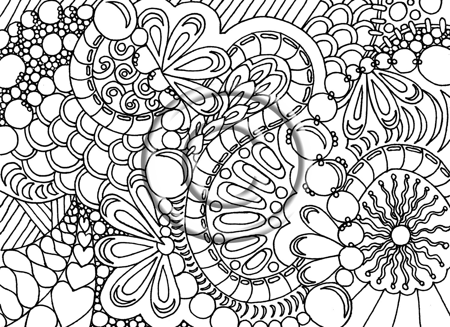 Very Difficult Coloring Pages For Adults At GetDrawings Free Download