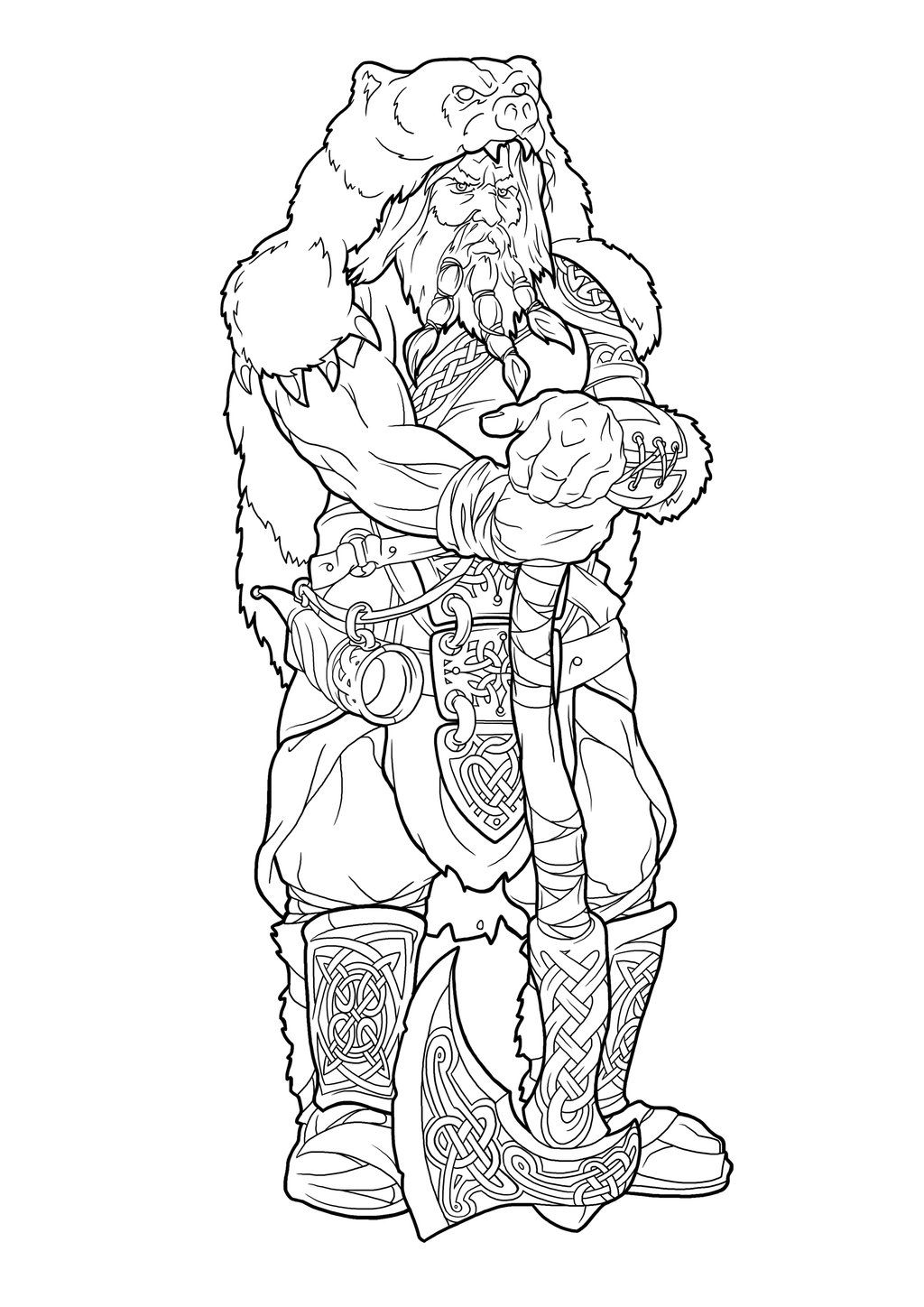 Viking Coloring Pages