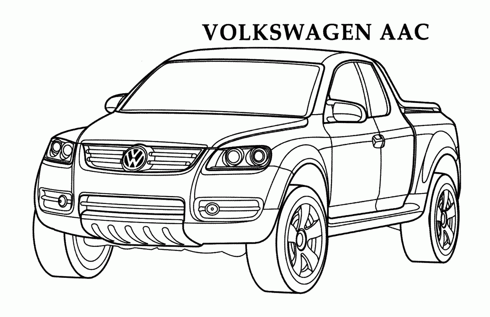 Volkswagen Coloring Pages To Download And Print For Free