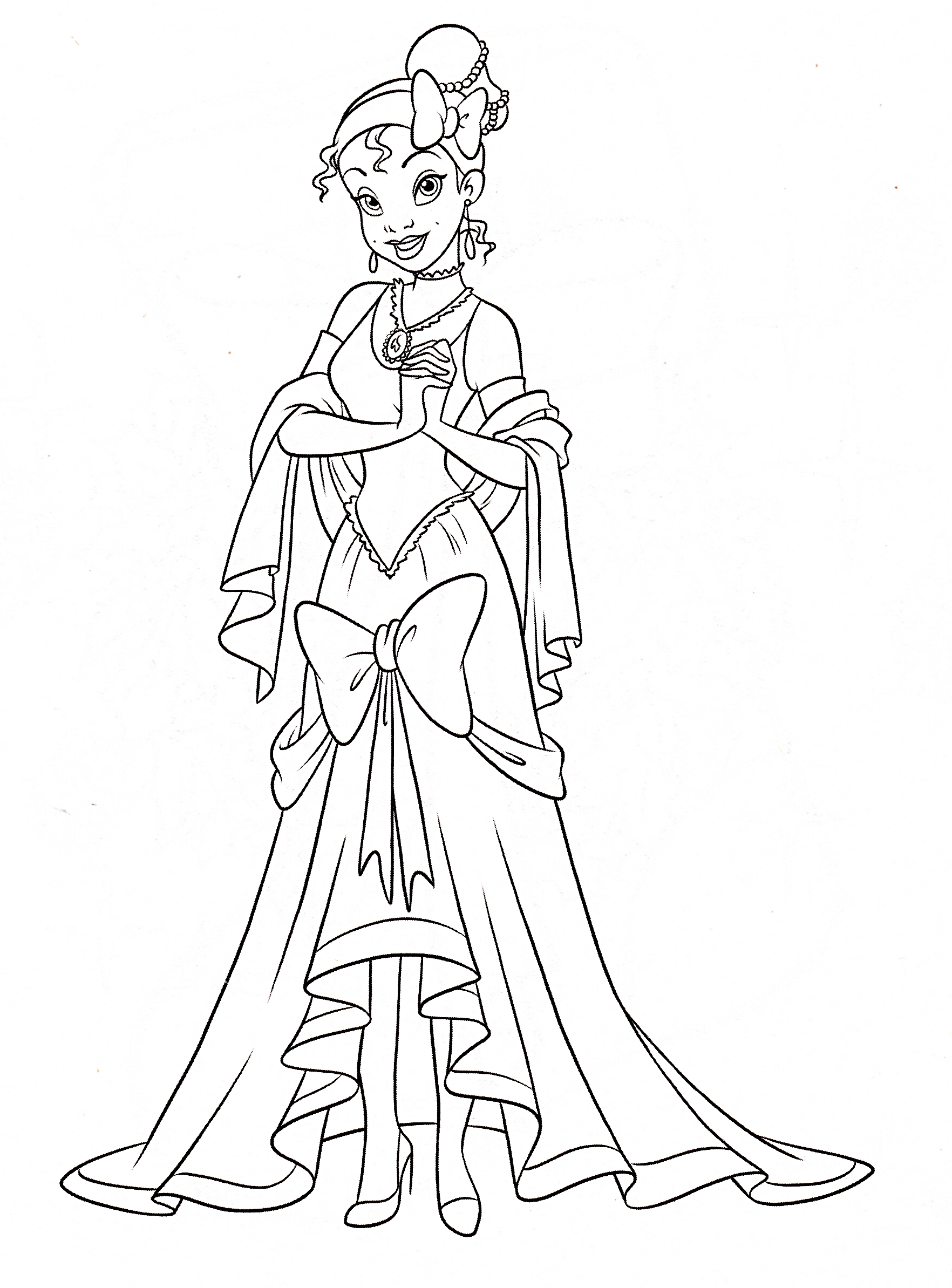 Walt Disney Coloring Pages Princess Tiana Walt Disney Characters Photo 37100082 Fanpop