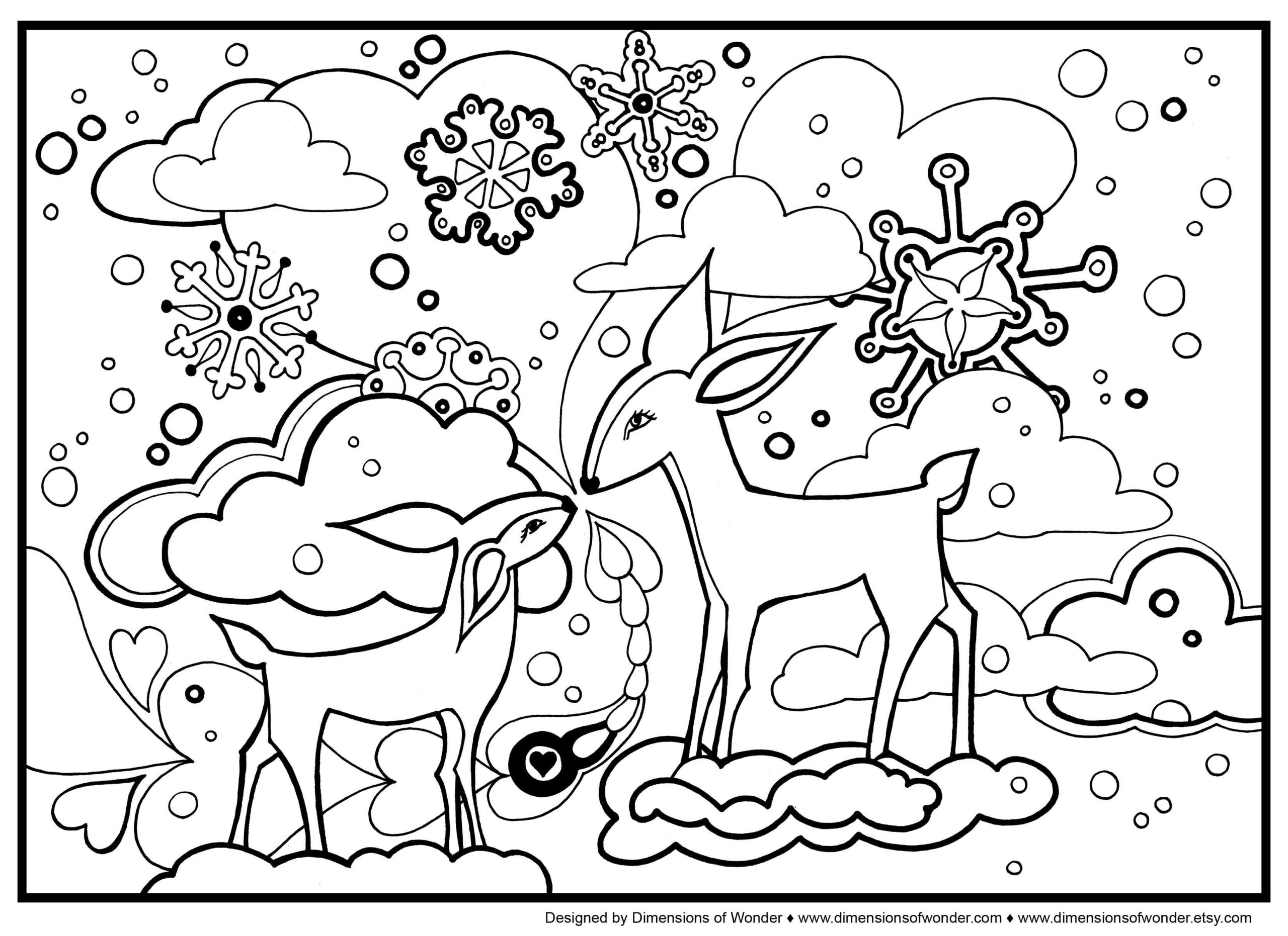 Winter Animals Coloring Pages At GetColorings Free Printable Colorings Pages To Print And