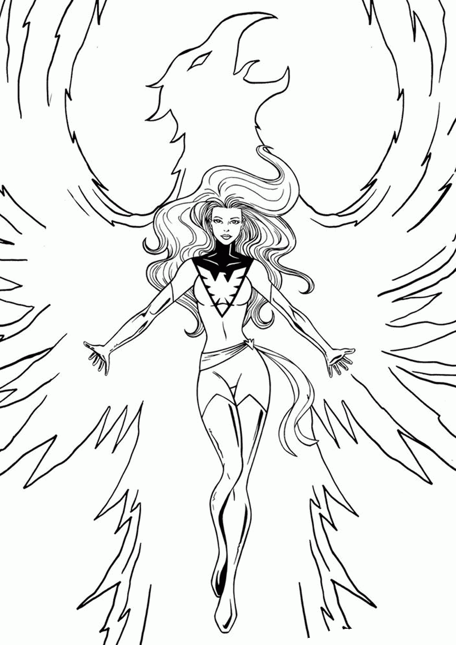 X Men Coloring Pages To Download And Print For Free