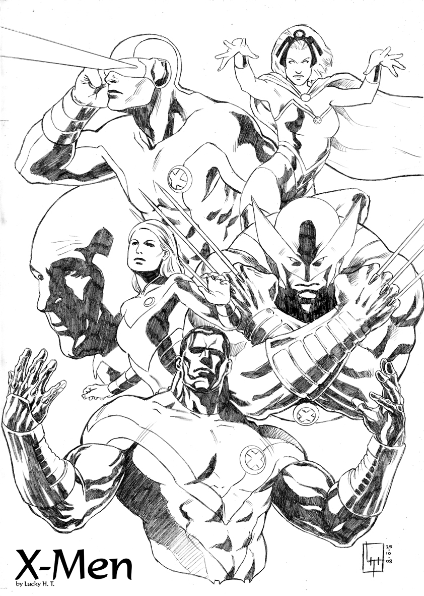 X Men Coloring Pages To Download And Print For Free