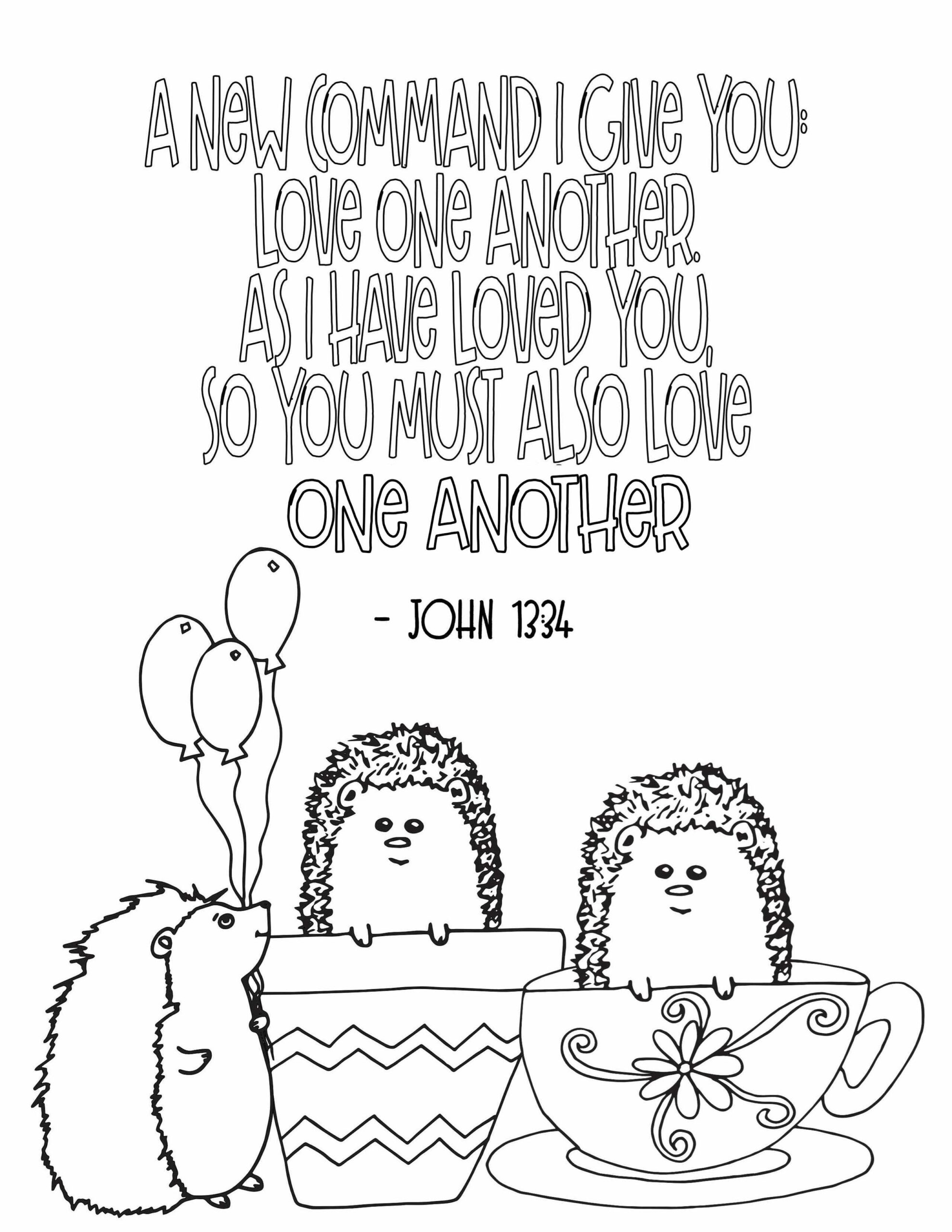 10 Free John Scripture Coloring Pages Stevie Doodles