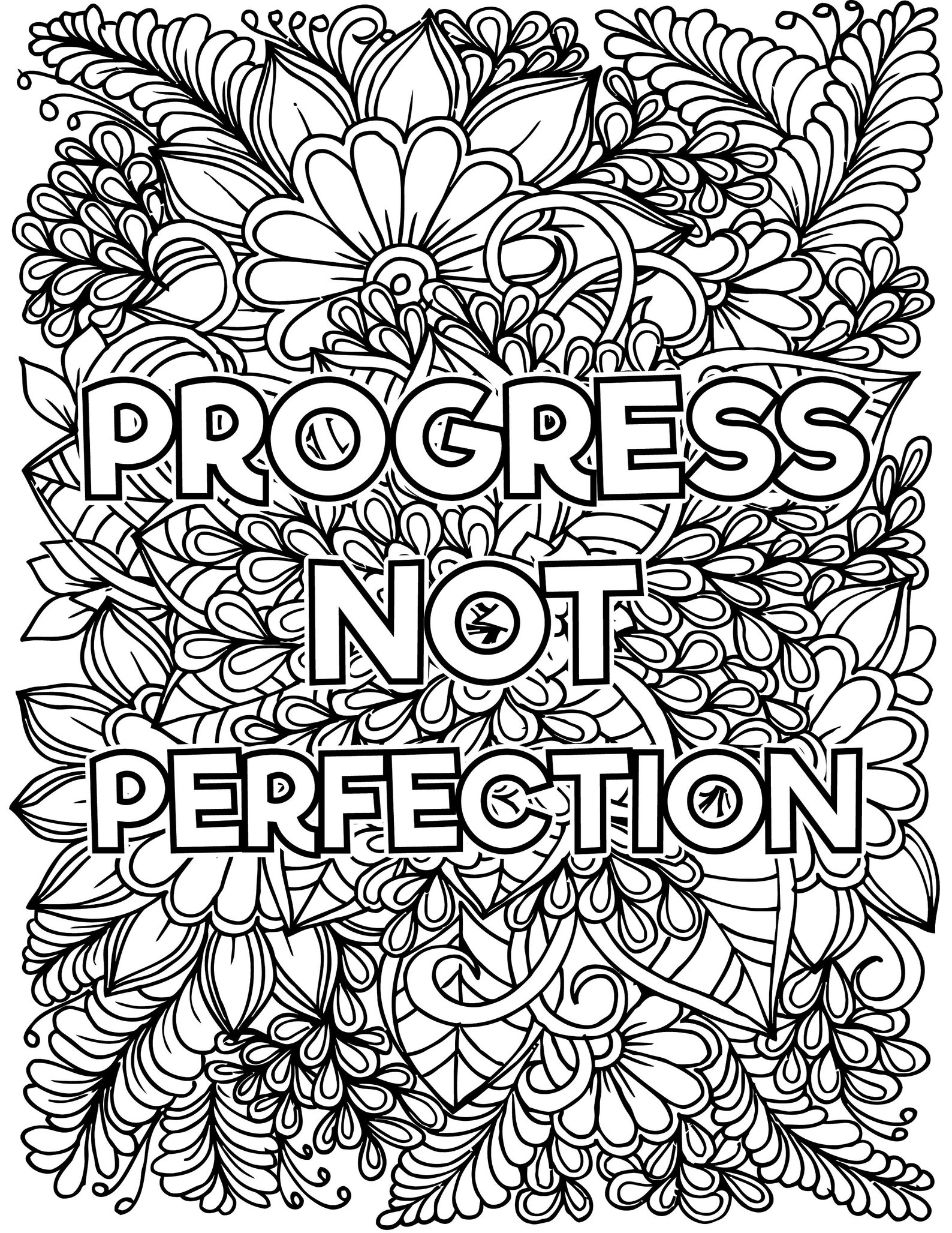 Positive Affirmation Coloring Pages