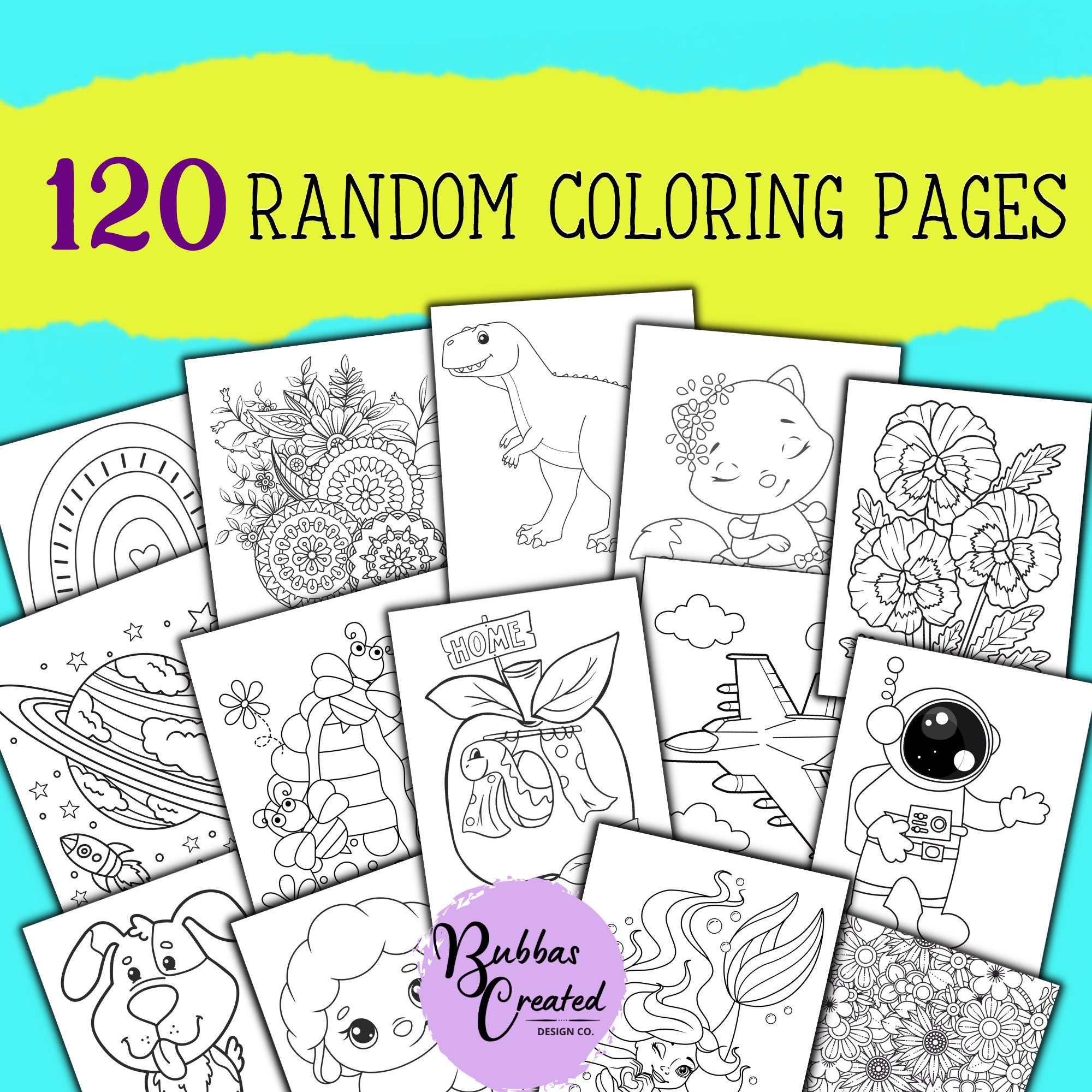 Random Coloring Pages
