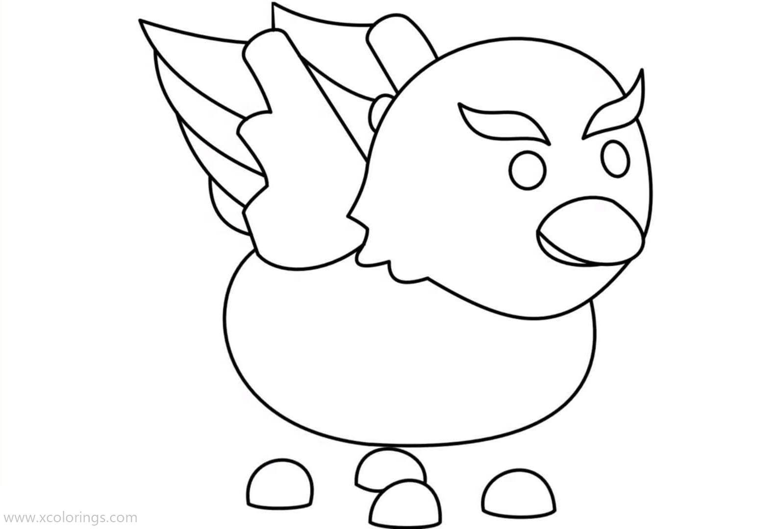 13 Coloring Pages Adopt Me Pets Ideas Coloringfile