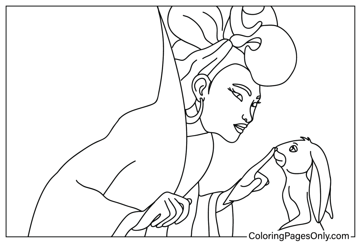 13 Free Printable Over The Moon Coloring Pages