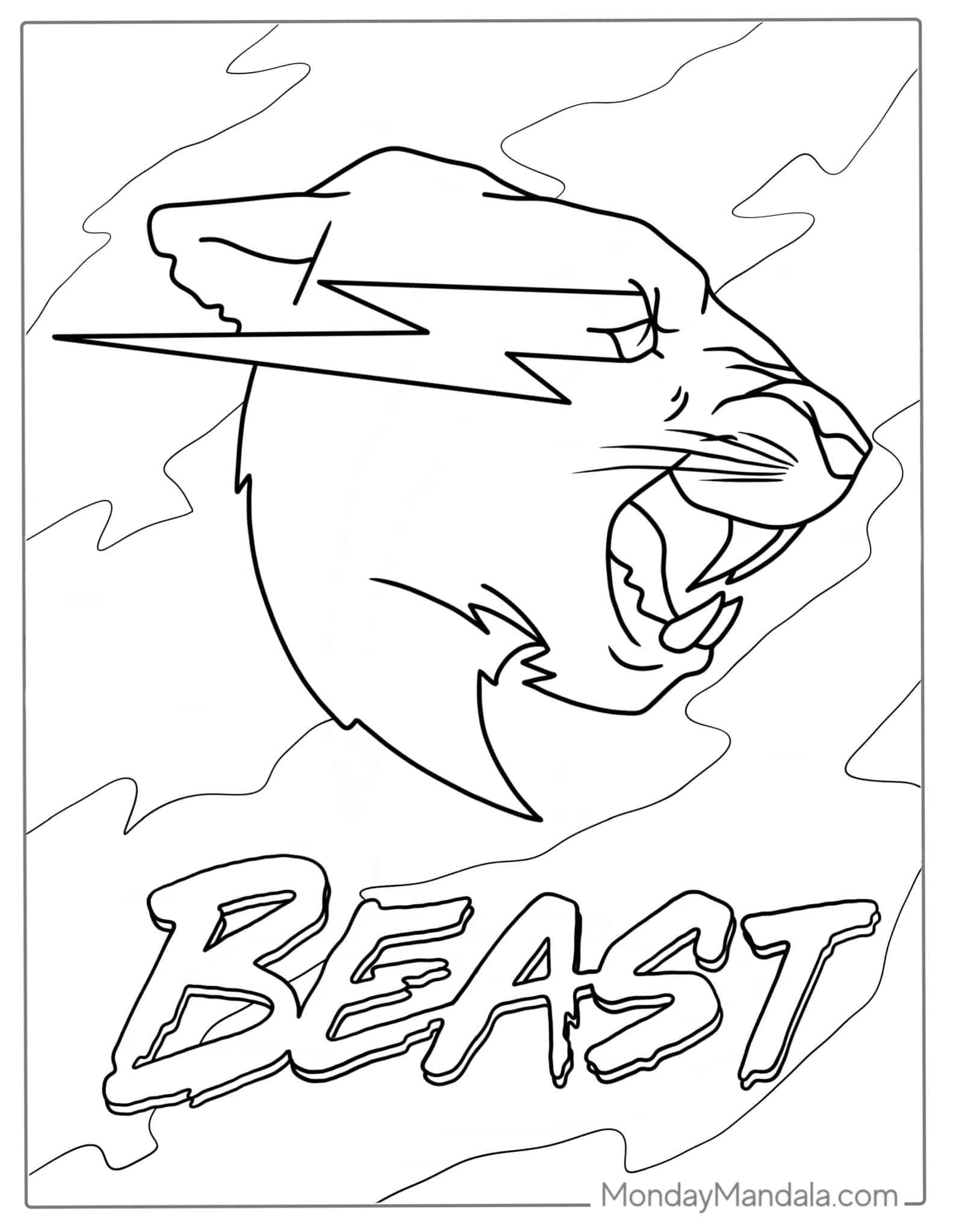 14 Mr Beast Coloring Pages Free PDF Printables